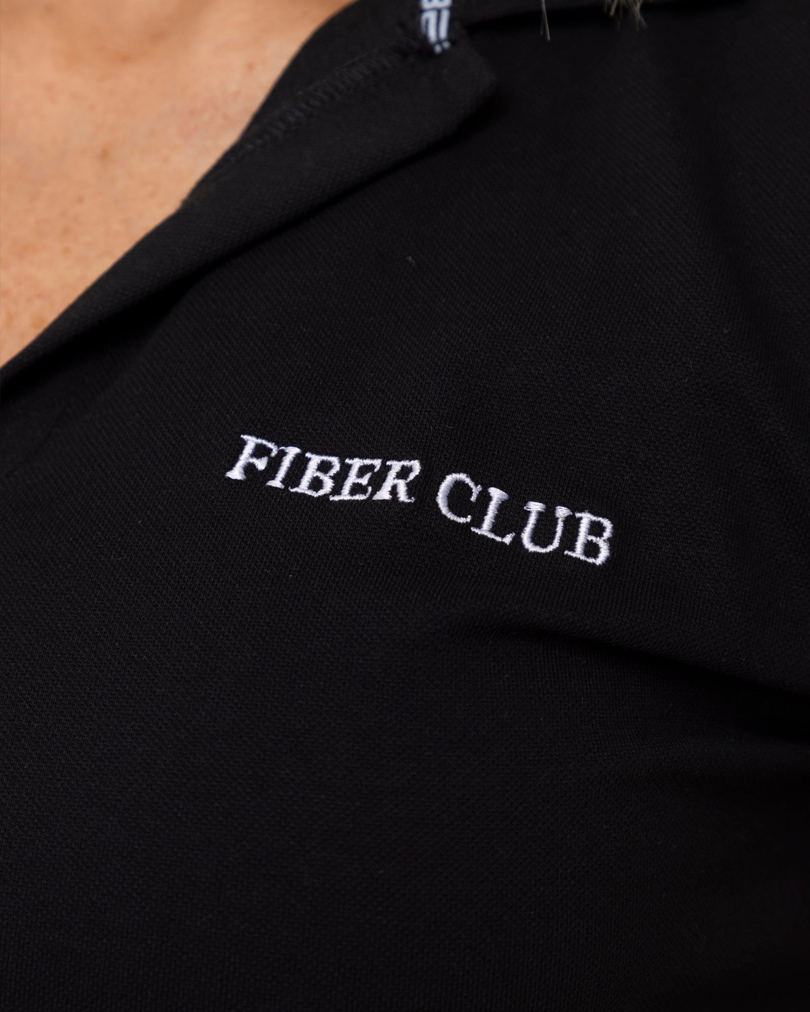 Blusa polo soft match negro FIBER