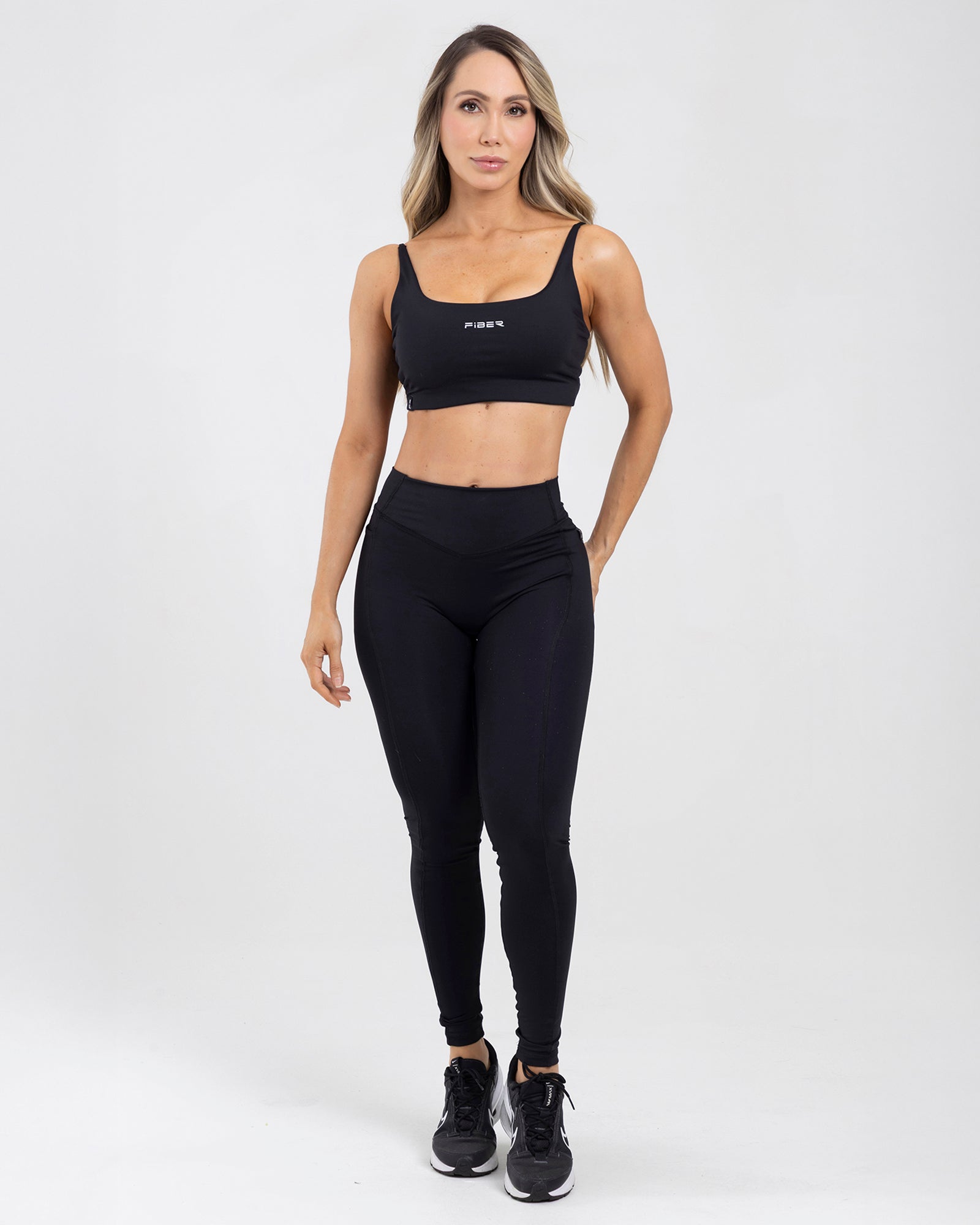 Leggings powerfit negro match FIBER