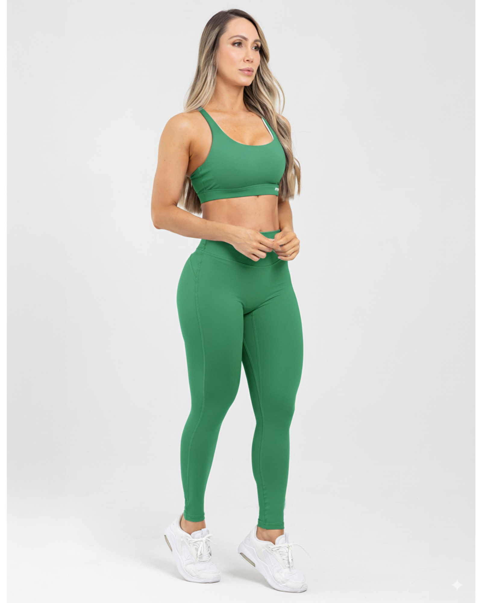 Leggings motion verde garden match FIBER