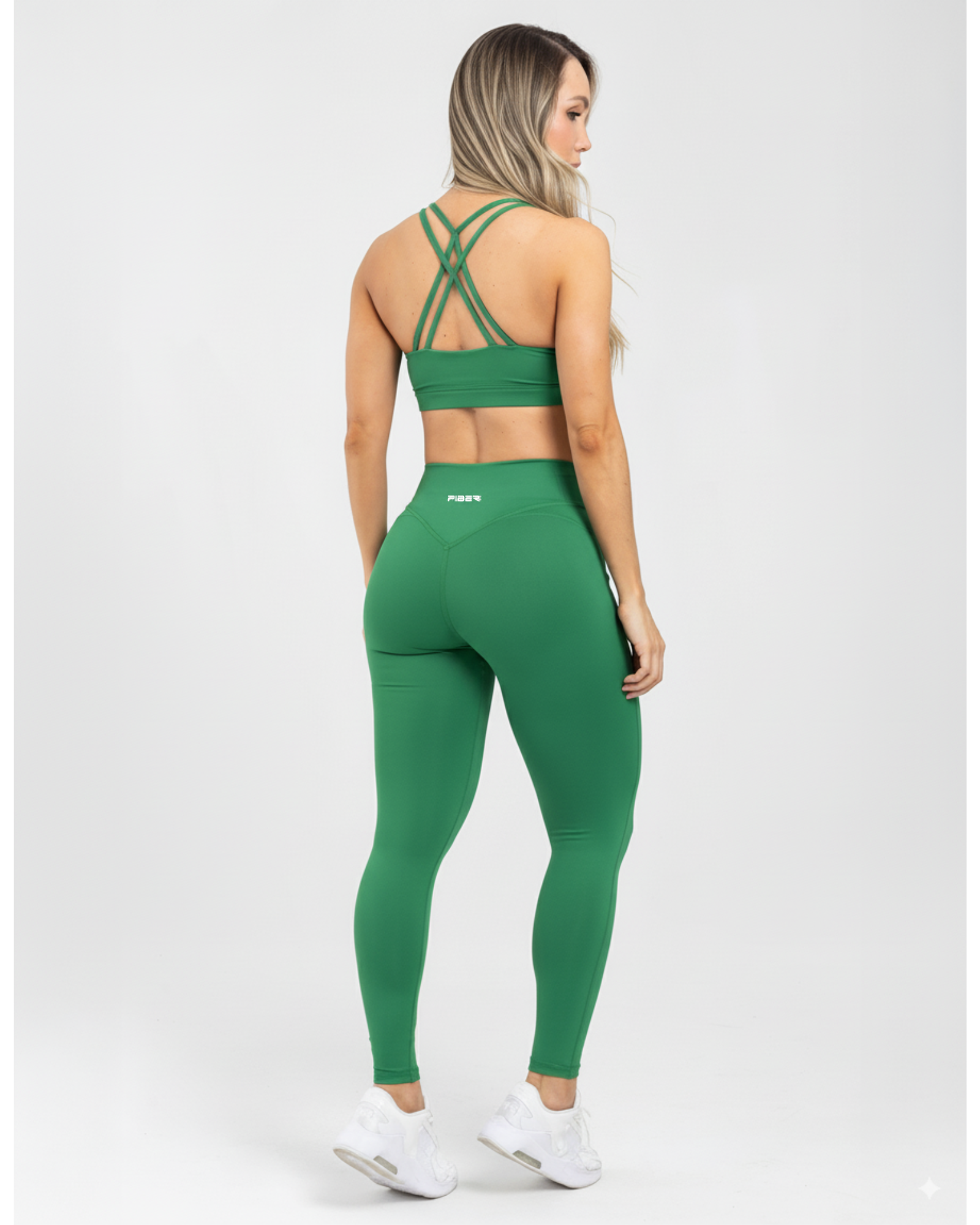 Leggings motion verde garden match FIBER