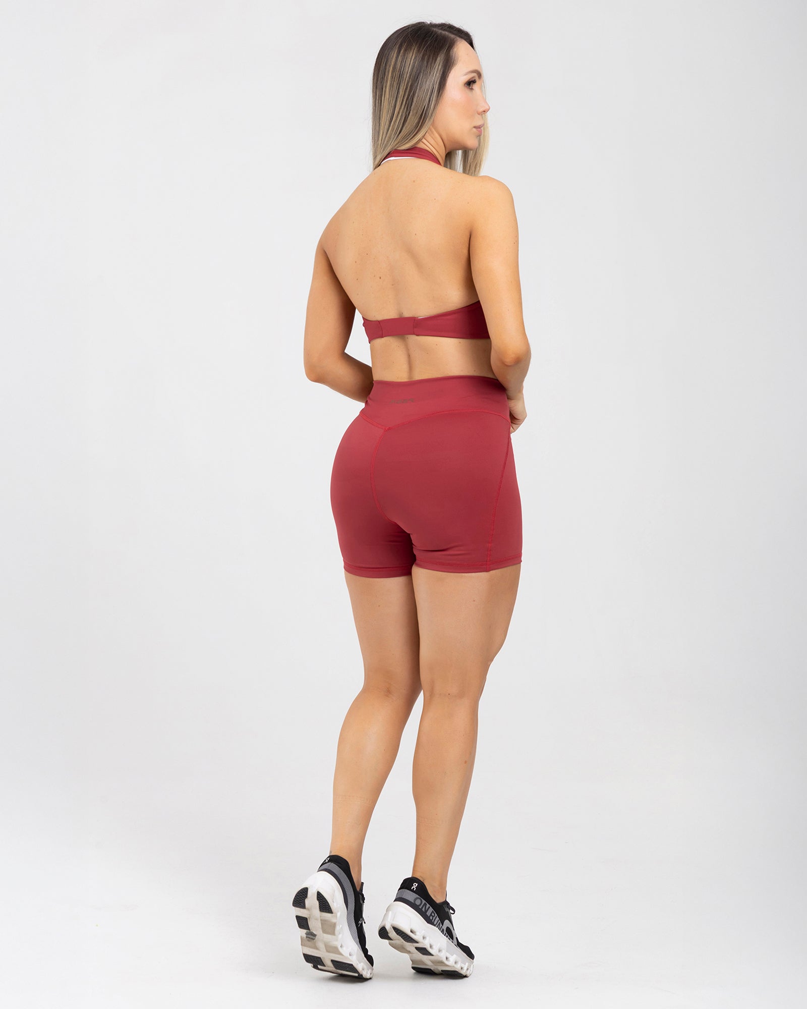 Short powerfit rojo match FIBER