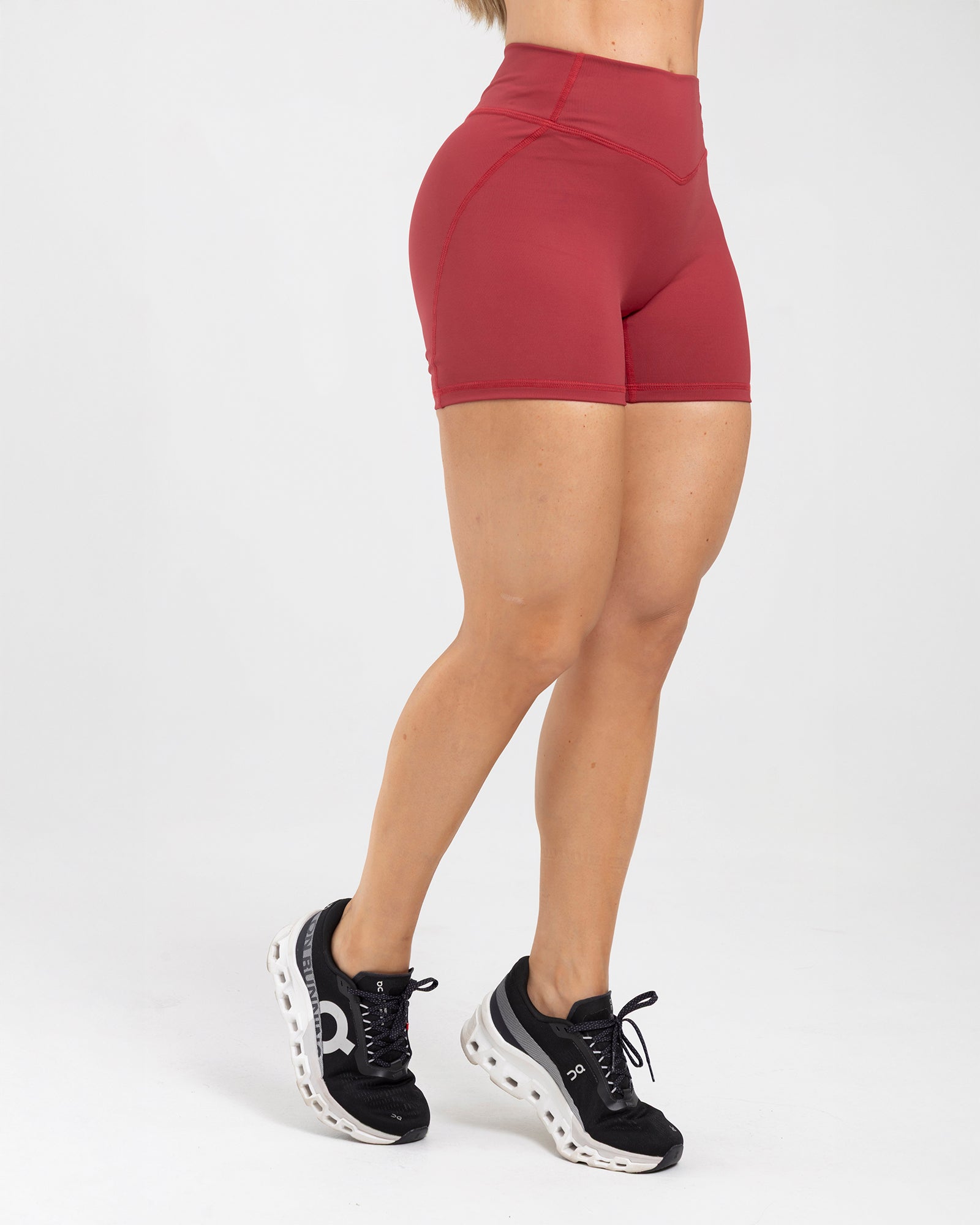 Short powerfit rojo match FIBER