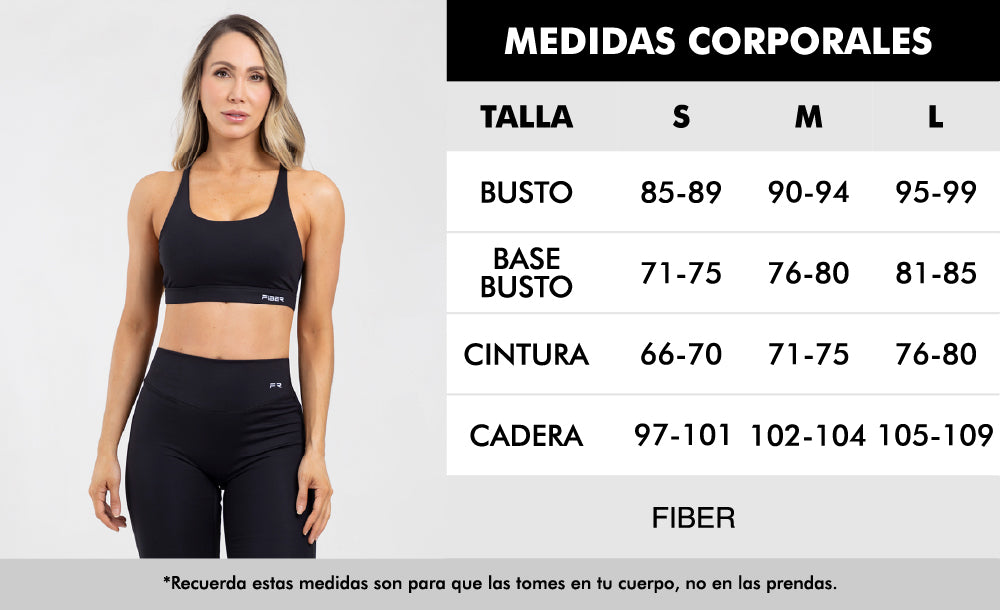 Top sisa motion azul oceano match FIBER