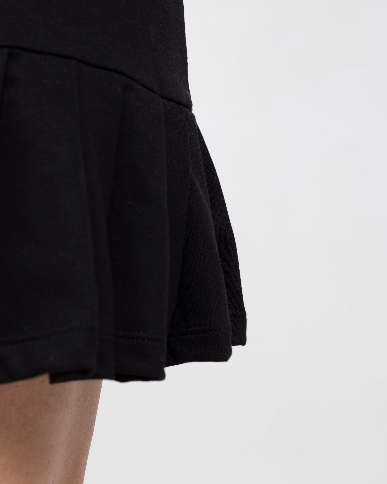 Vestido polostyle match negro FIBER