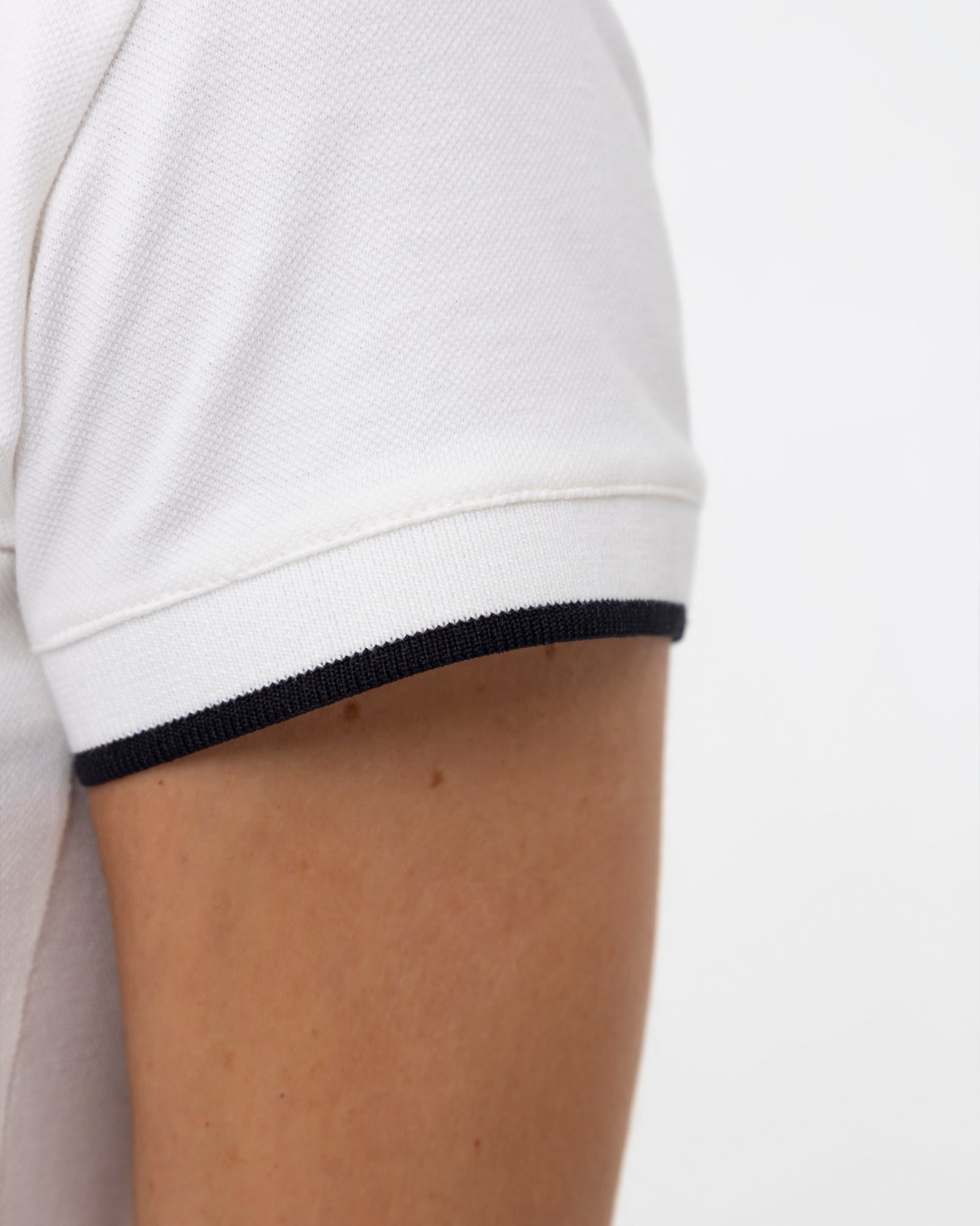 Vestido polostyle match blanco FIBER