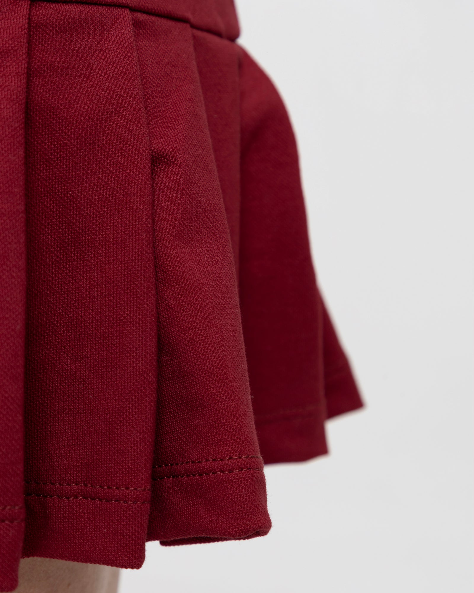 Vestido polostyle match rojo cherry FIBER