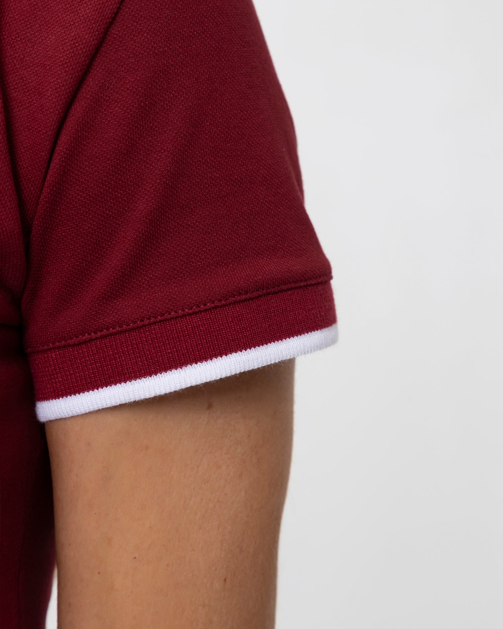 Vestido polostyle match rojo cherry FIBER