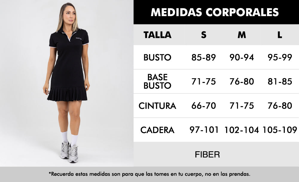 Vestido polostyle match rojo cherry FIBER