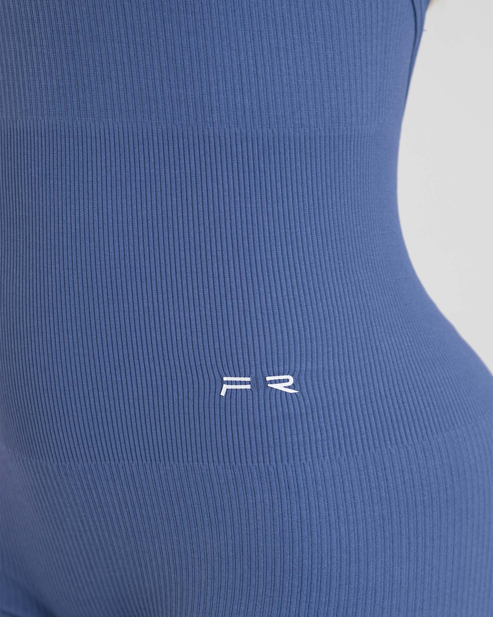 Enterizo square corto push up azul muse FIBER