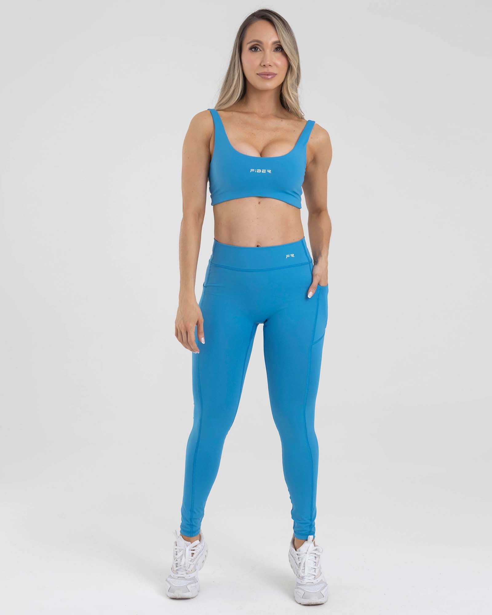 Leggings azul jay muse FIBER