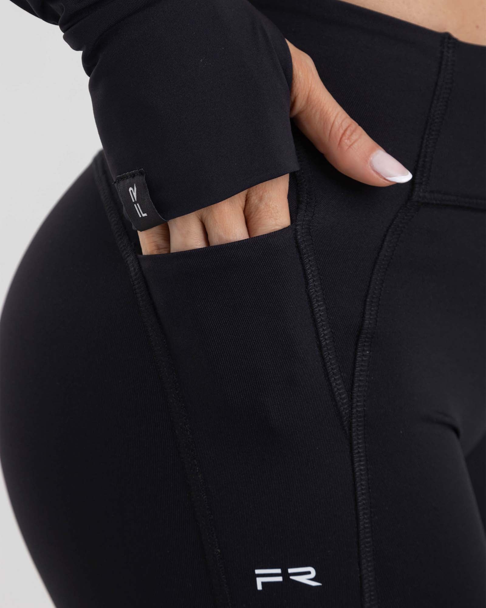 Leggings activewear negro muse FIBER