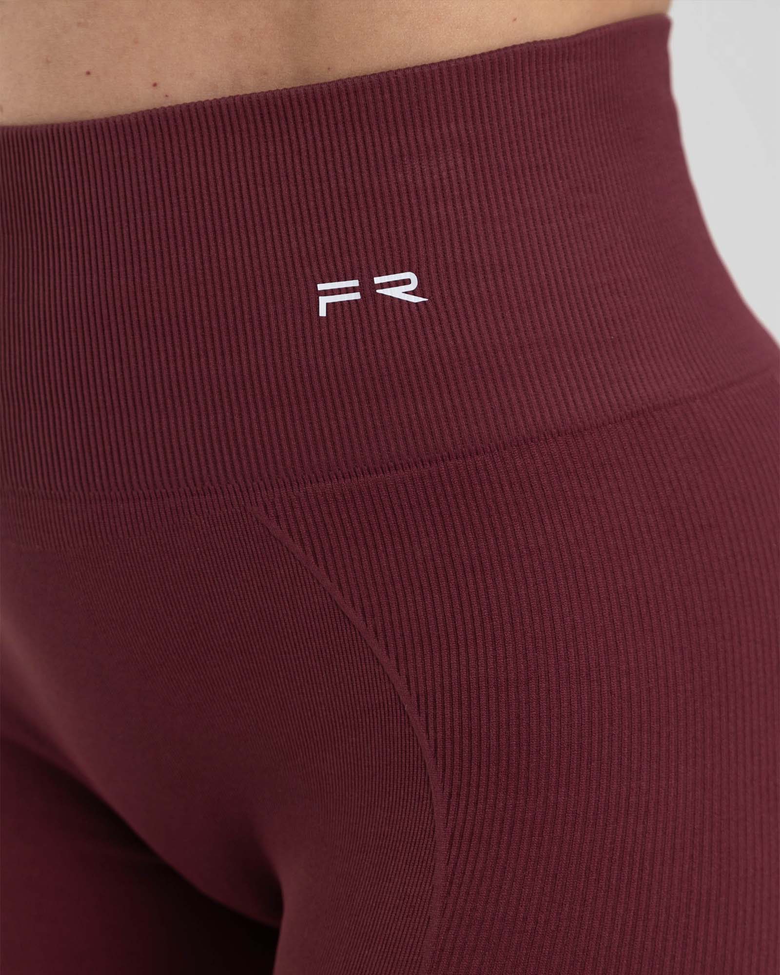 Leggings seamless push up vinotinto muse FIBER