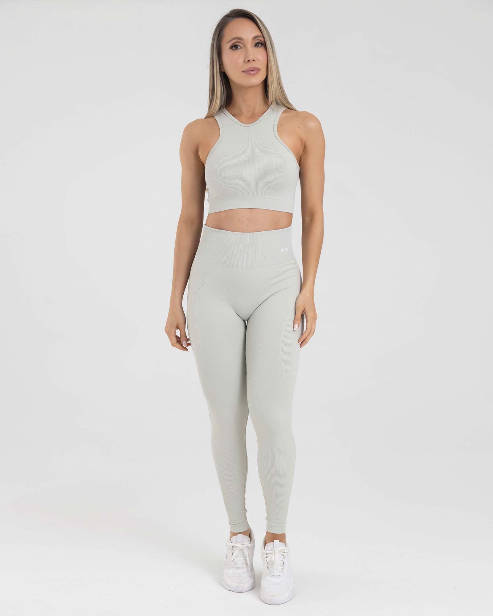 Leggings seamless push up beige agata muse FIBER