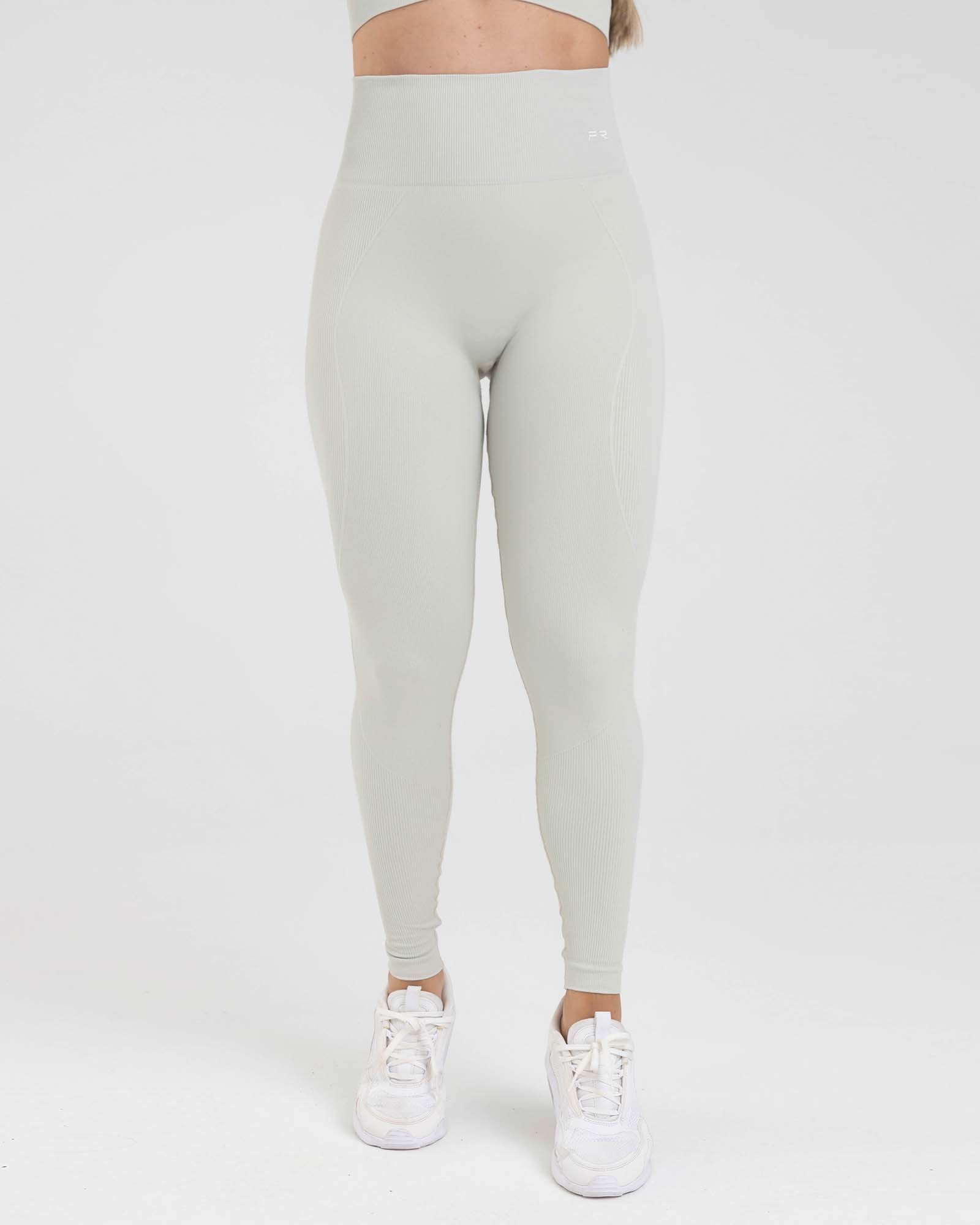 Leggings seamless push up beige agata muse FIBER