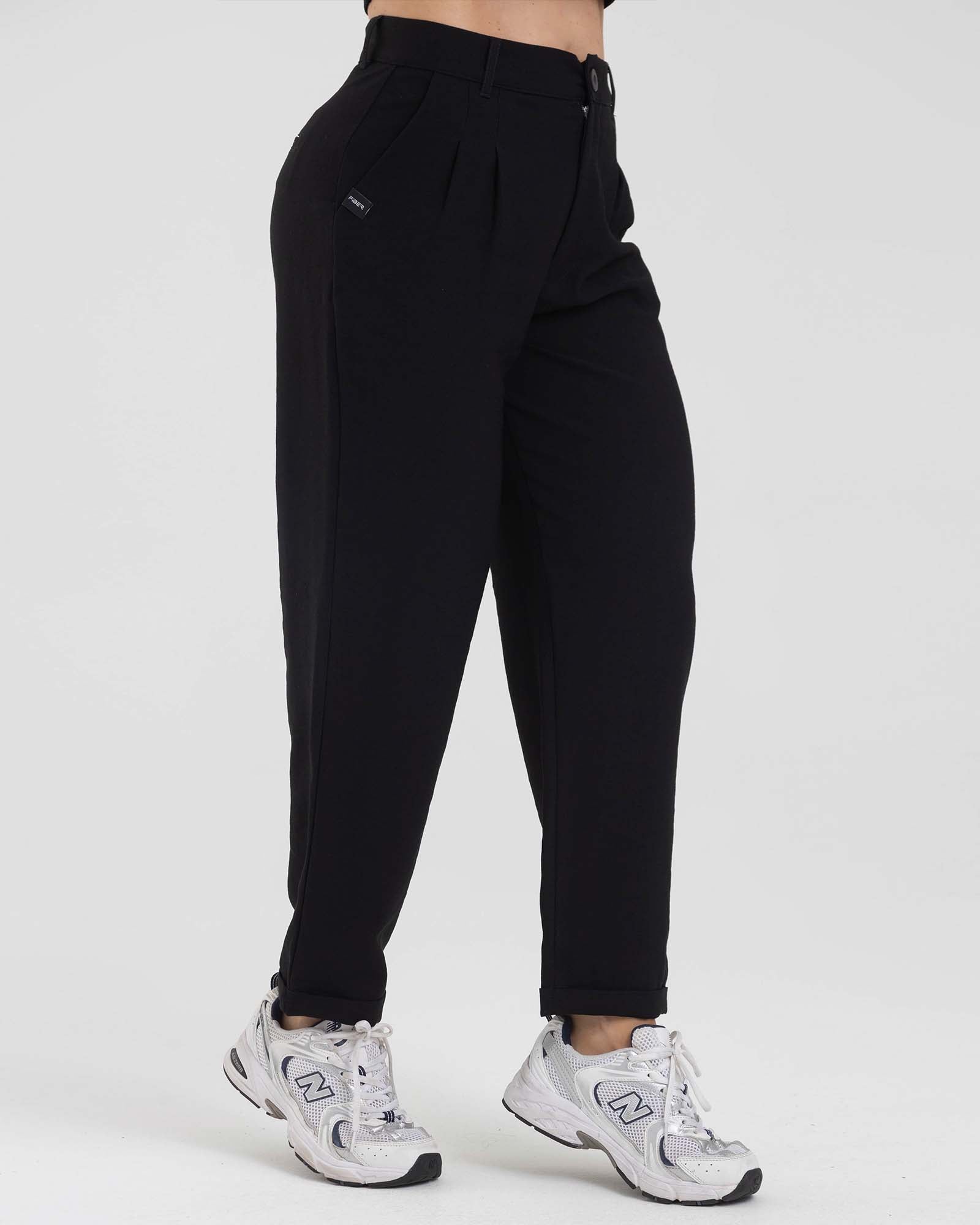 Pantalón casualwear negro muse FIBER
