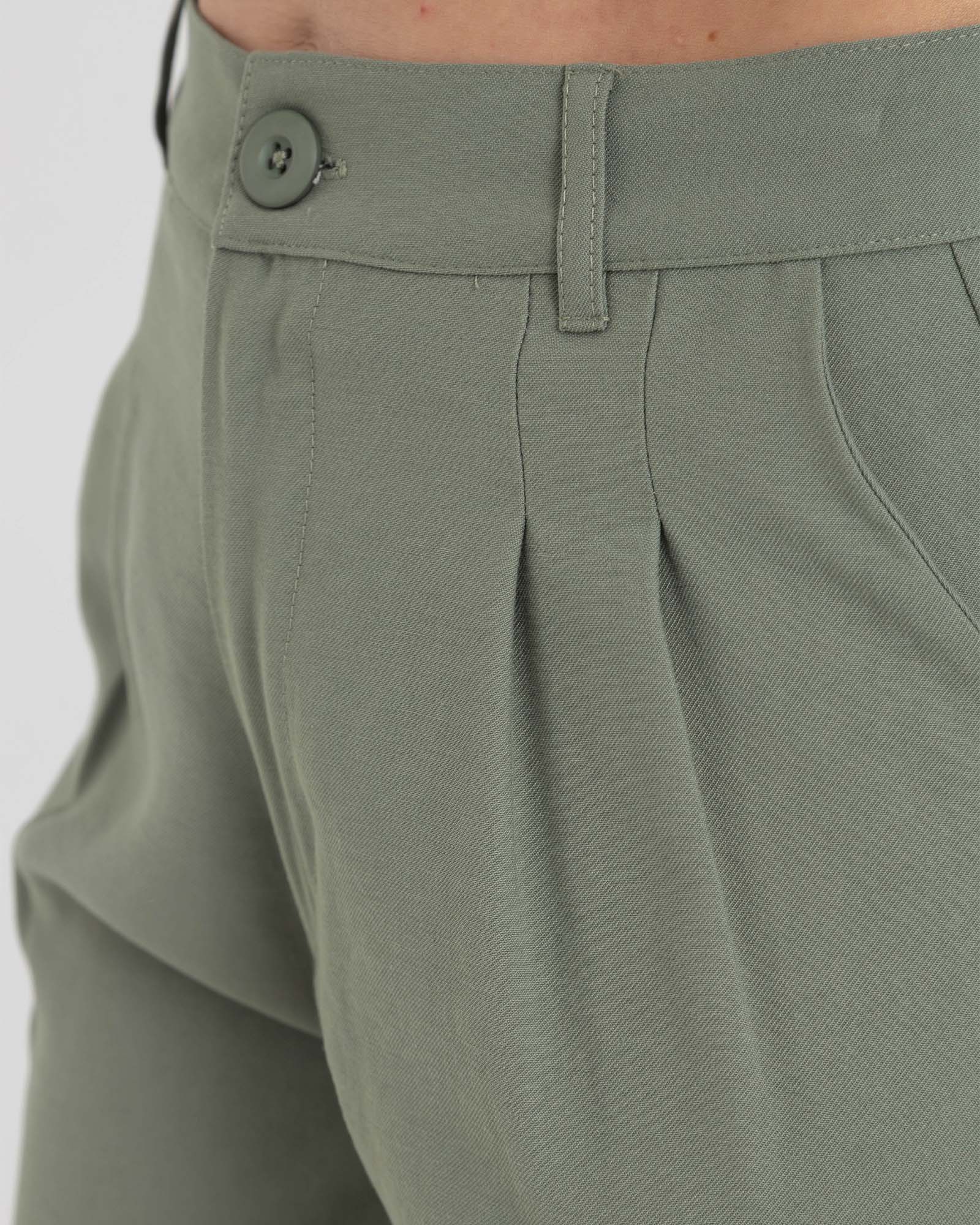 Pantalón casualwear verde oscuro muse FIBER