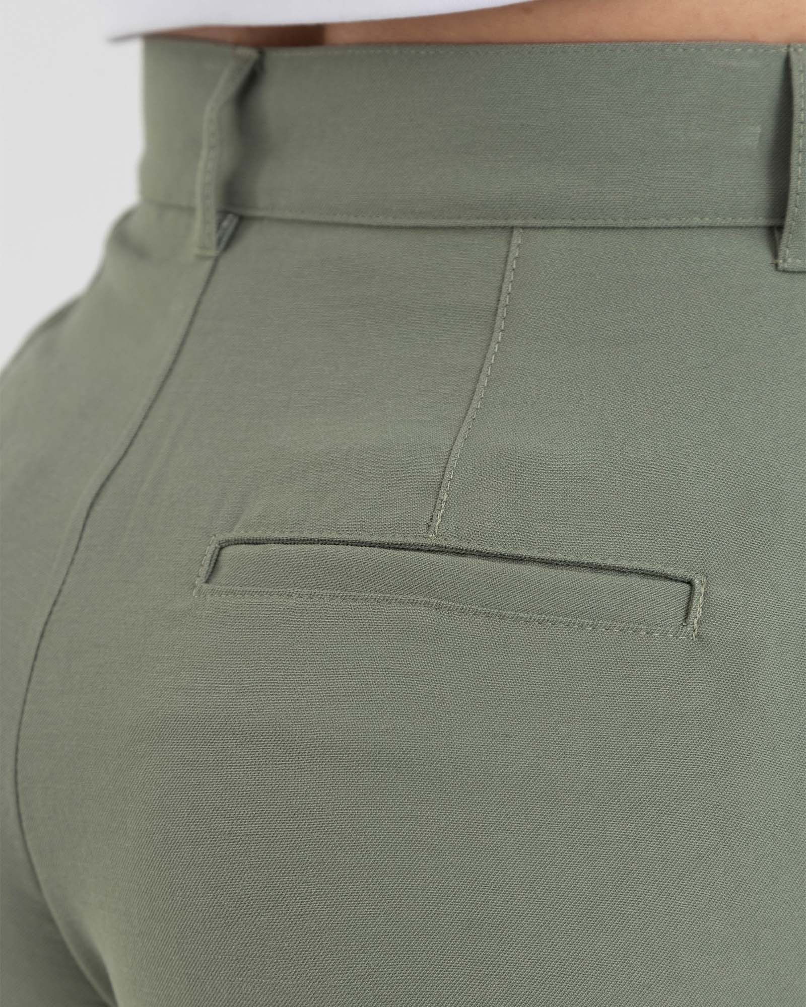 Pantalón casualwear verde oscuro muse FIBER