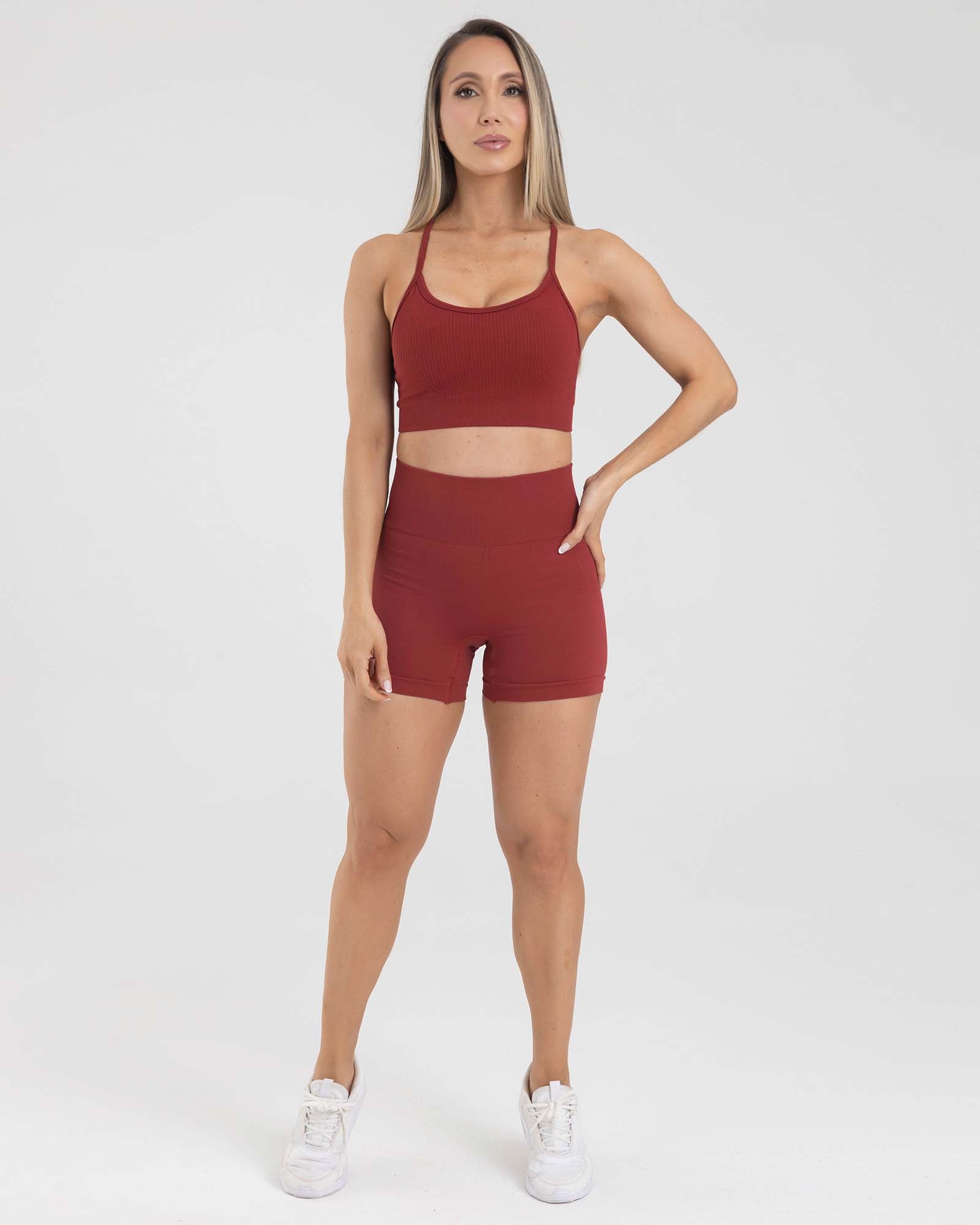 Short seamless rojo muse FIBER