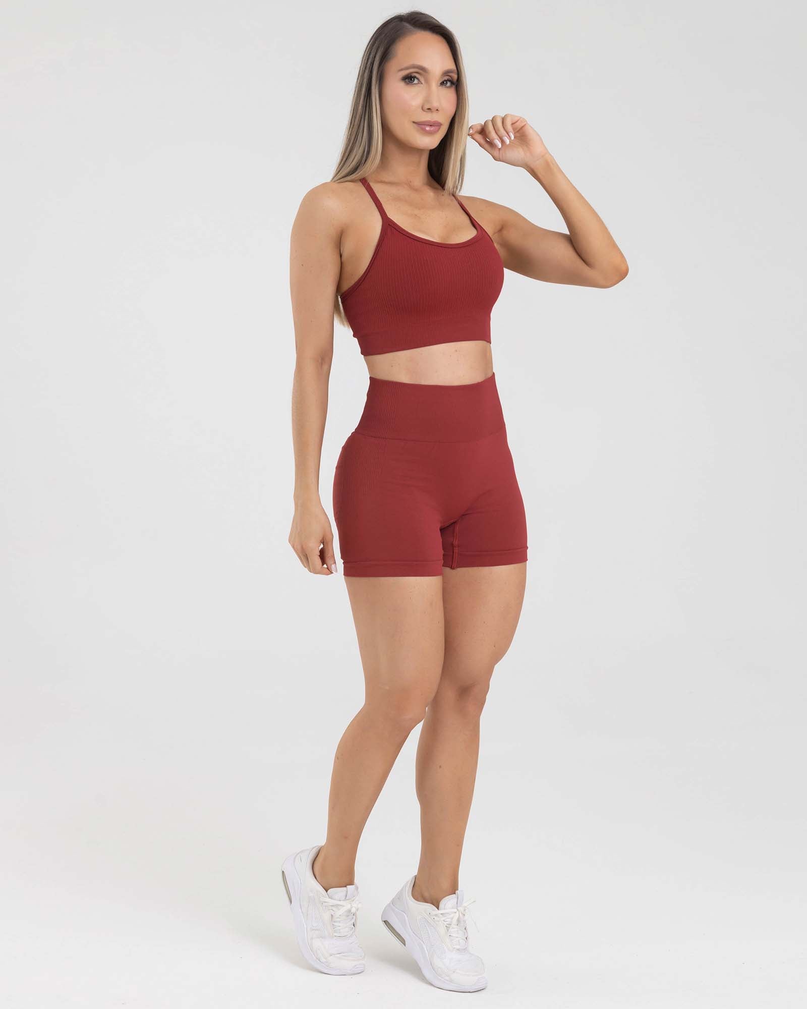 Short seamless rojo muse FIBER