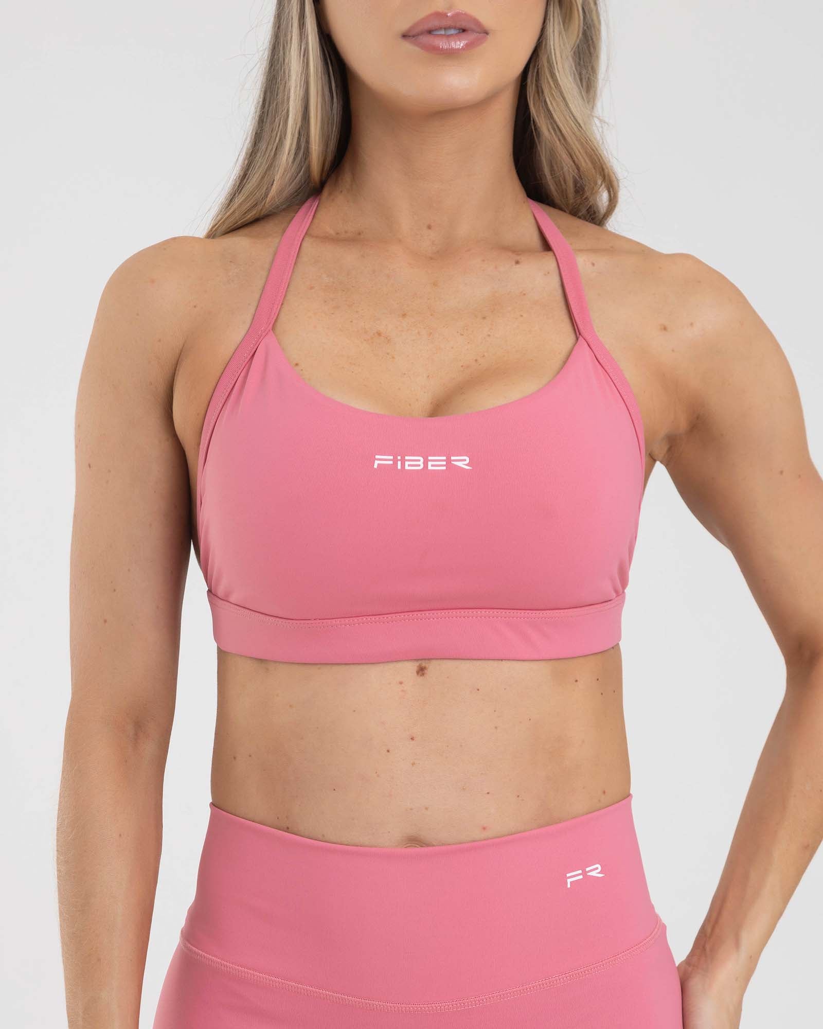 Top halter rosa raspberry muse FIBER