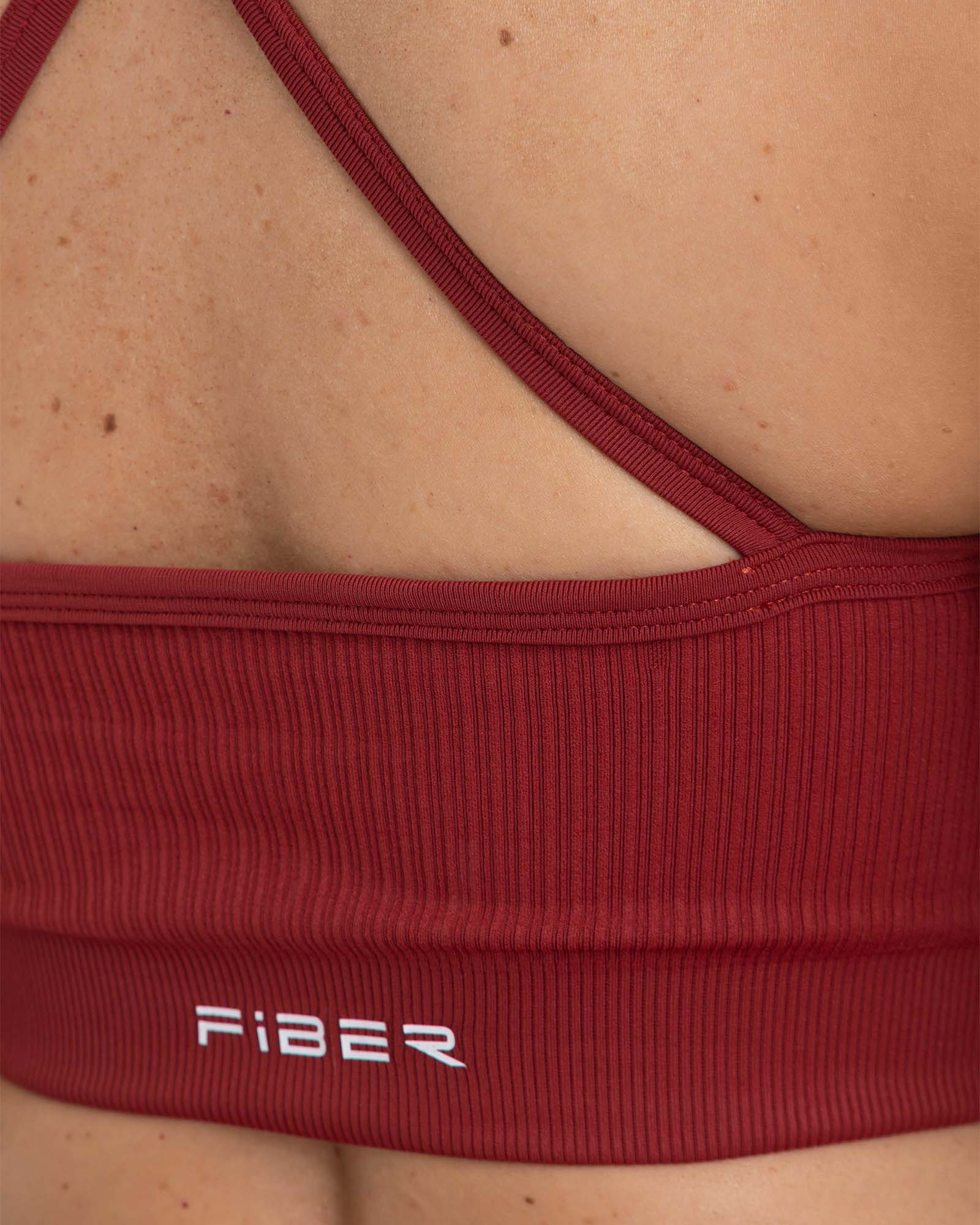 Top tiras seamless rojo muse FIBER