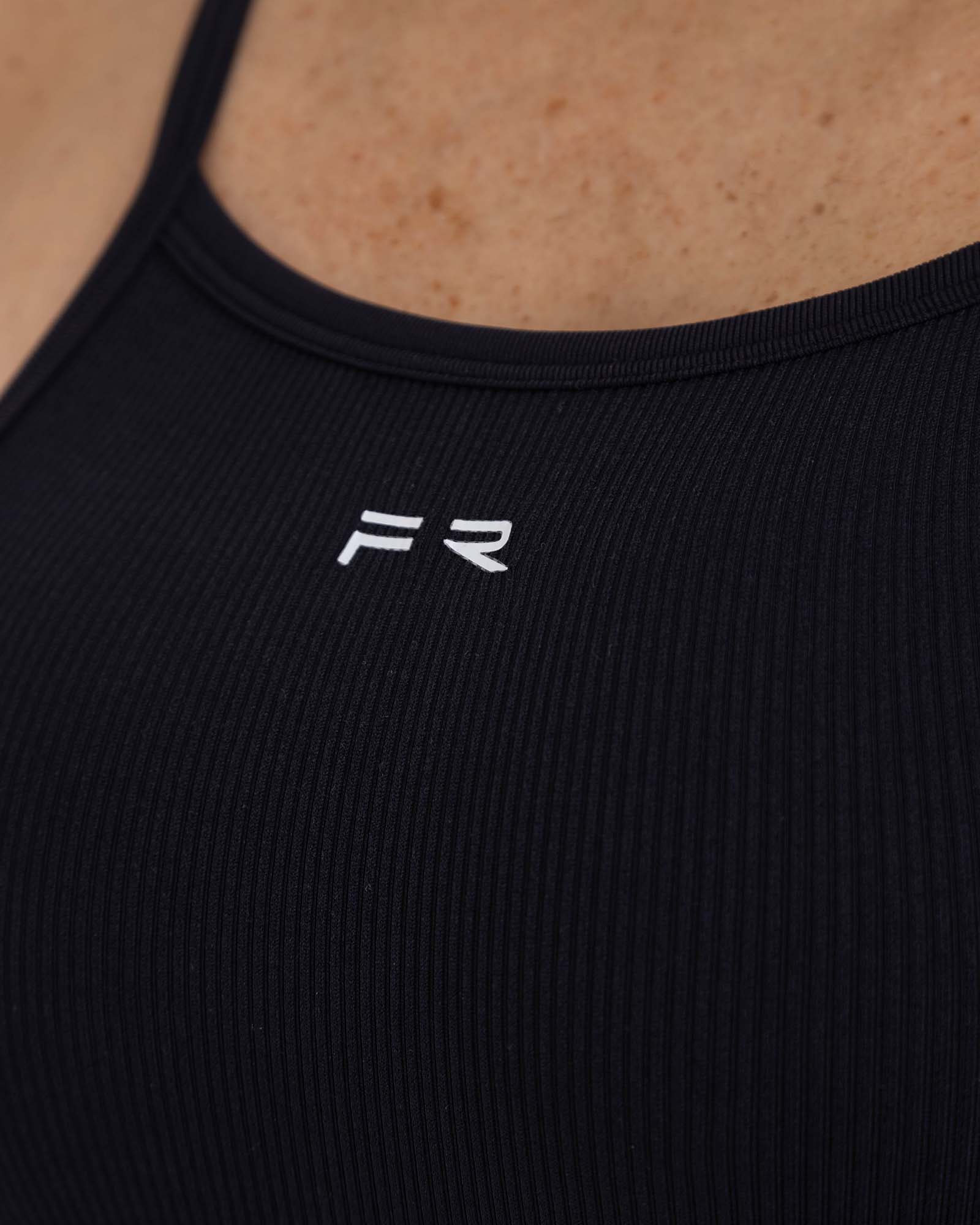 Body tiras seamless negro muse FIBER