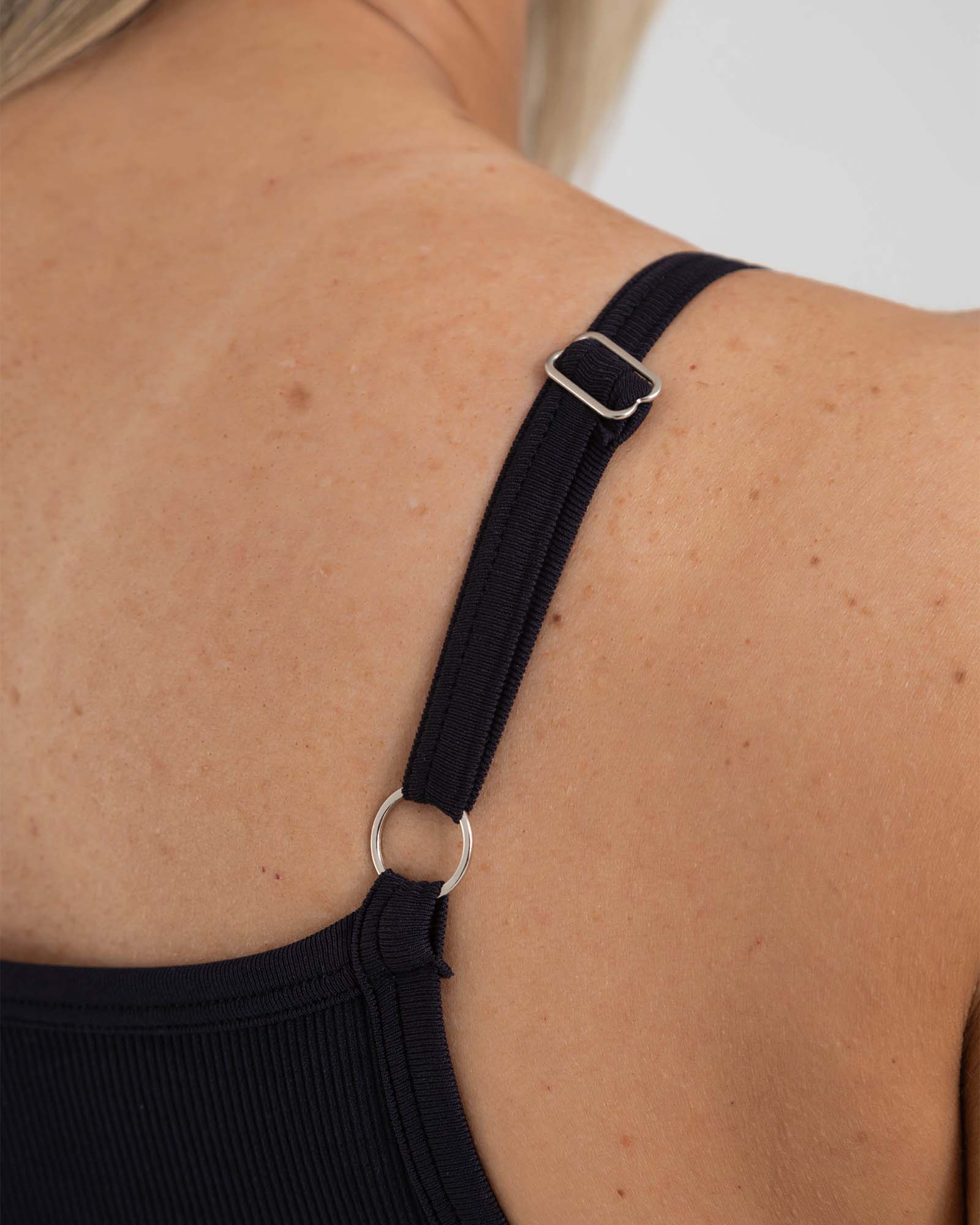 Body tiras seamless negro muse FIBER
