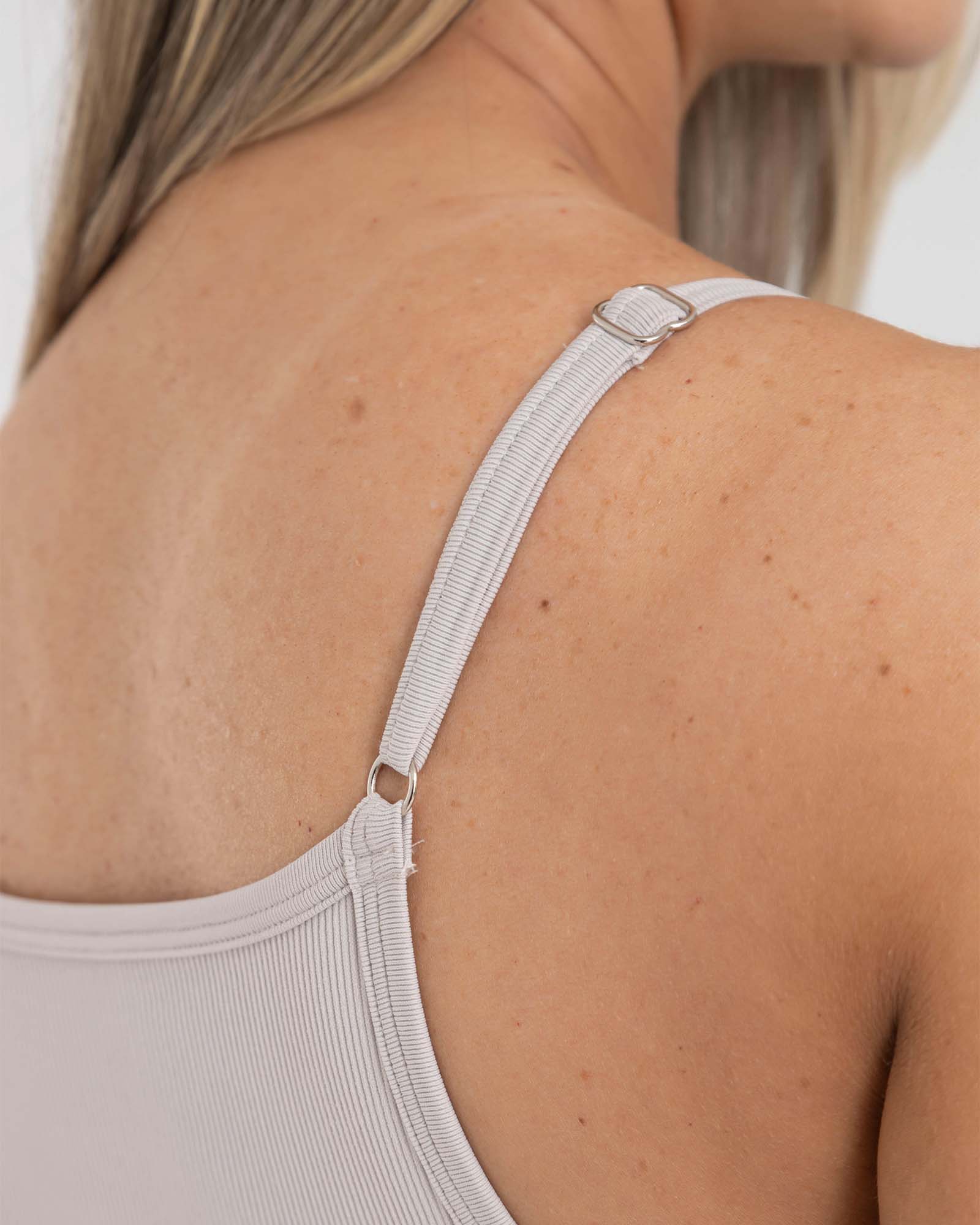 Body tiras seamless crema muse FIBER