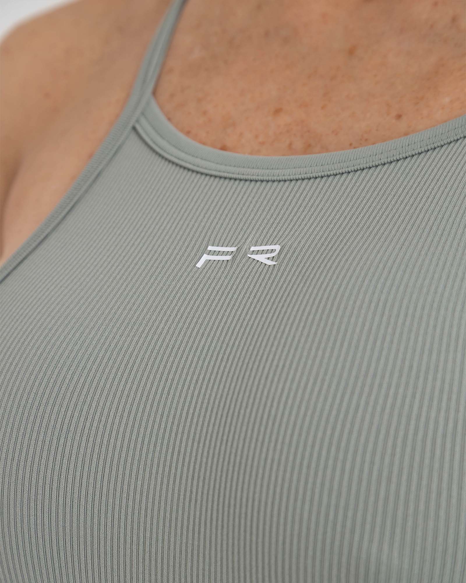 Body tiras seamless verde muse FIBER
