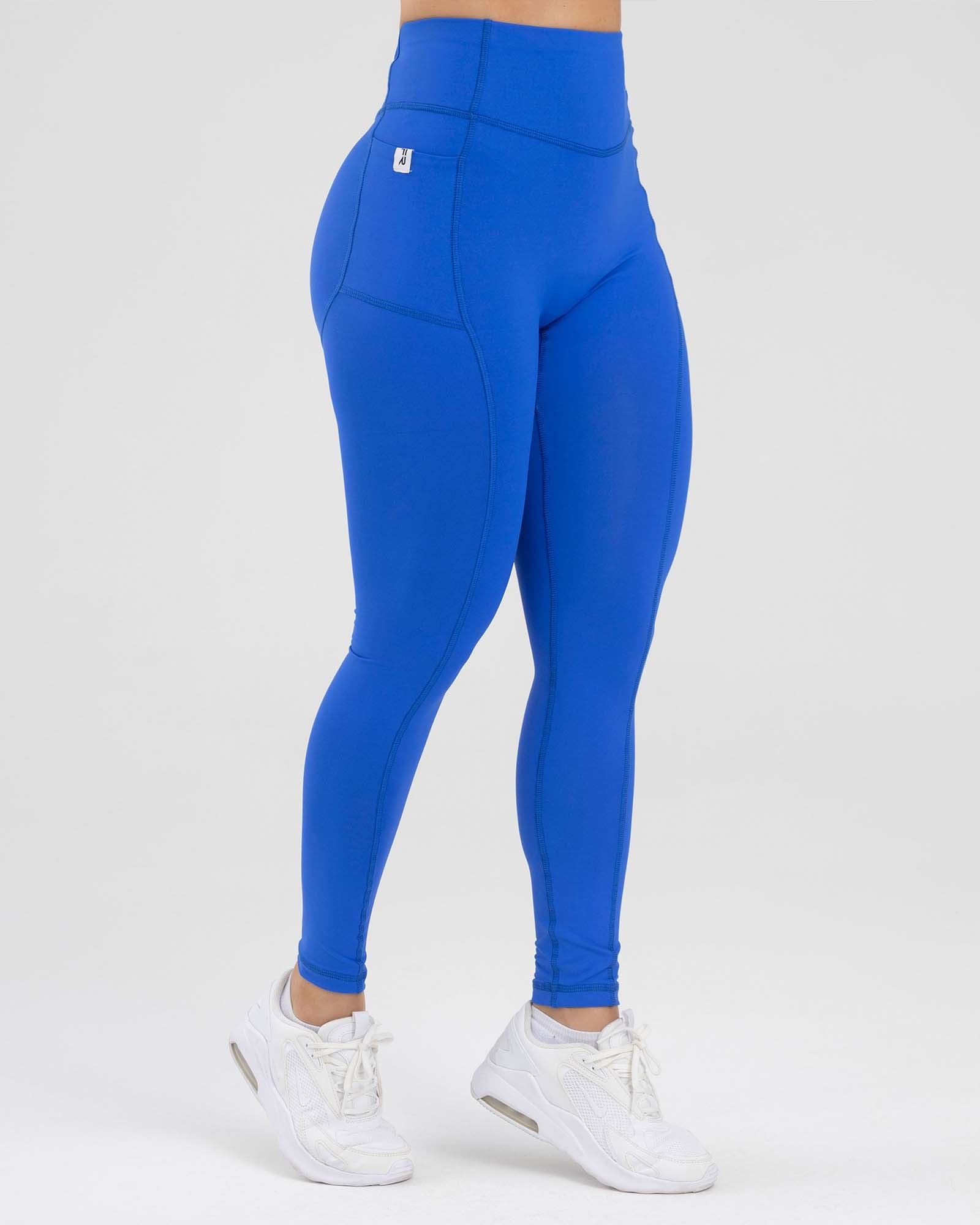 LEGGINGS SHAPES AZUL COBALTO GOOD SPORT FIBER