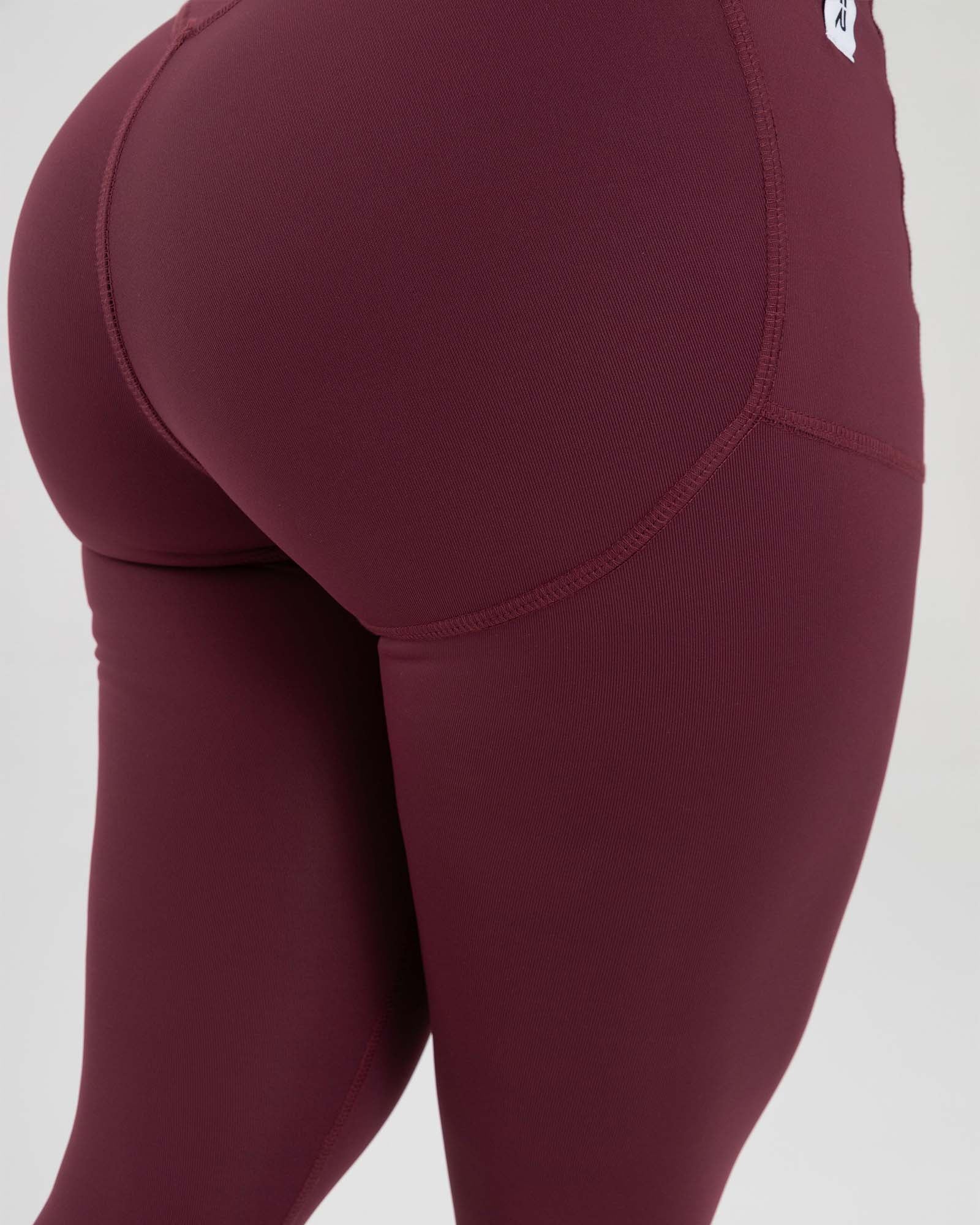 LEGGINGS SHAPES VINOTINTO MULBERRY GOOD SPORT FIBER