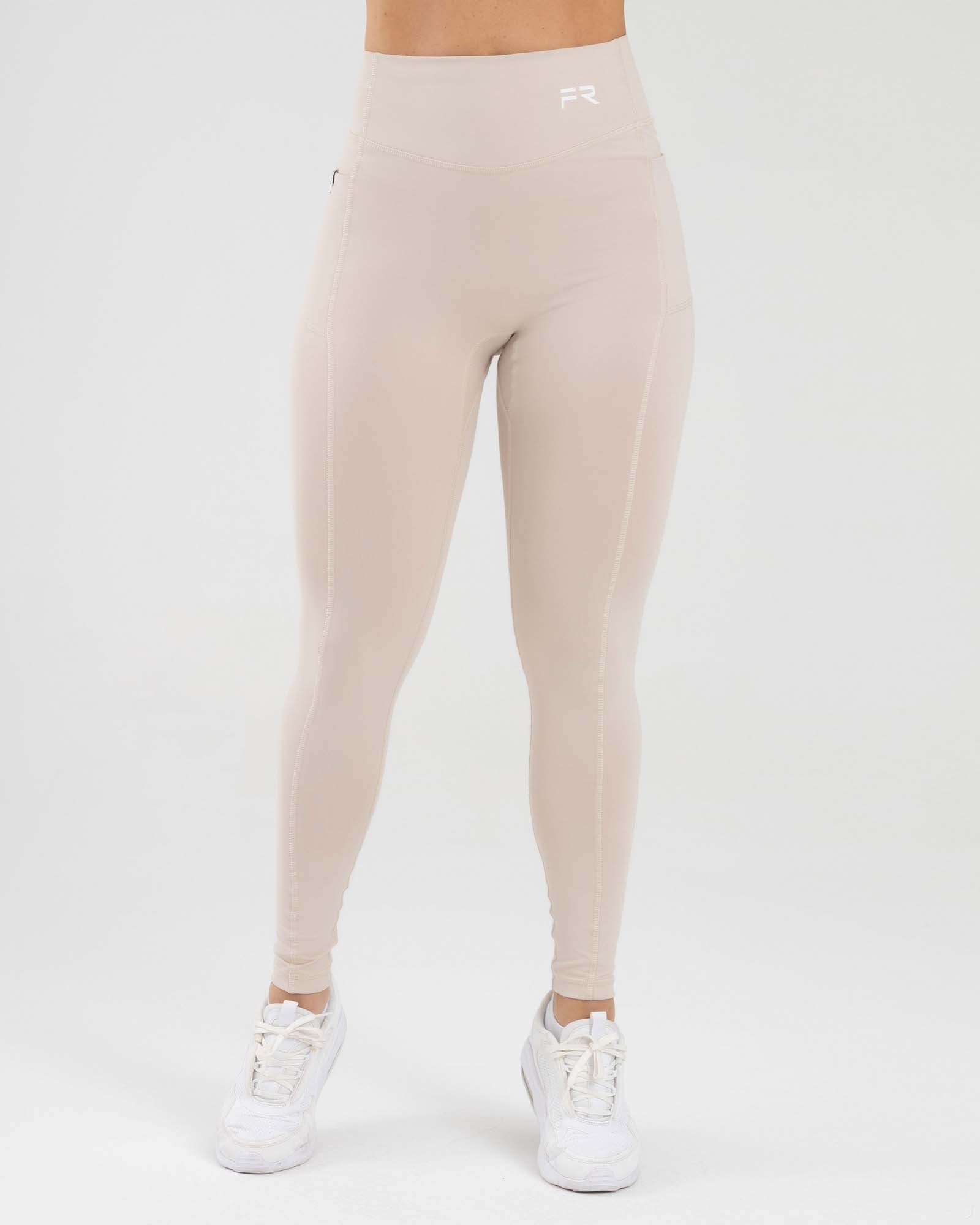 LEGGINGS SHAPES BEIGE LYCHEE GOOD SPORT FIBER