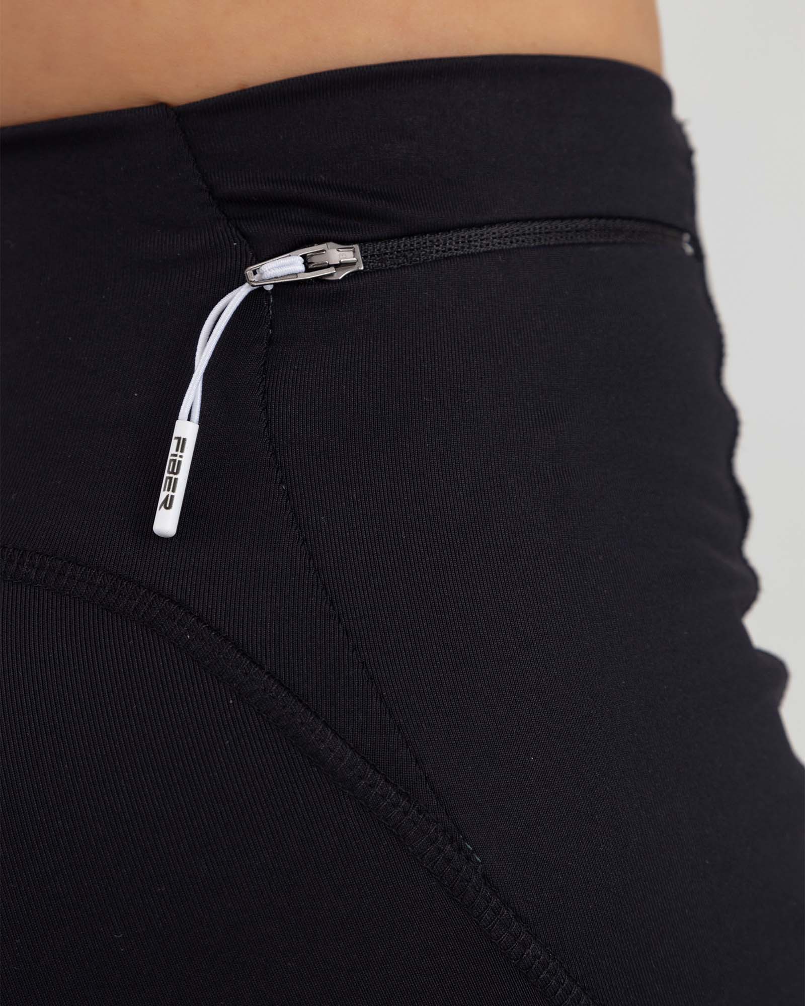 LEGGINGS SIDE ZIPPERS NEGRO GOOD SPORT FIBER