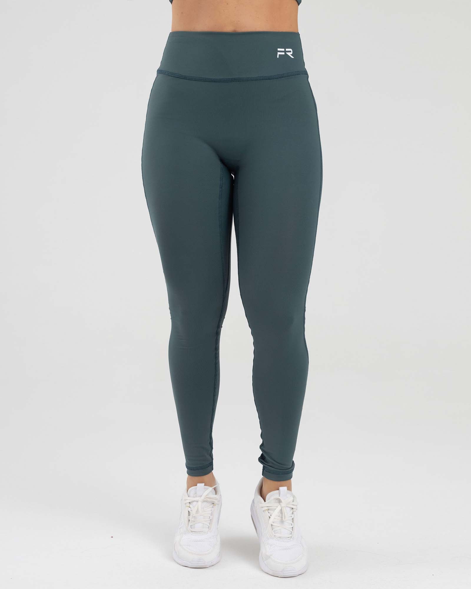 LEGGINGS SHAPES VERDE OSCURO GOOD SPORT FIBER