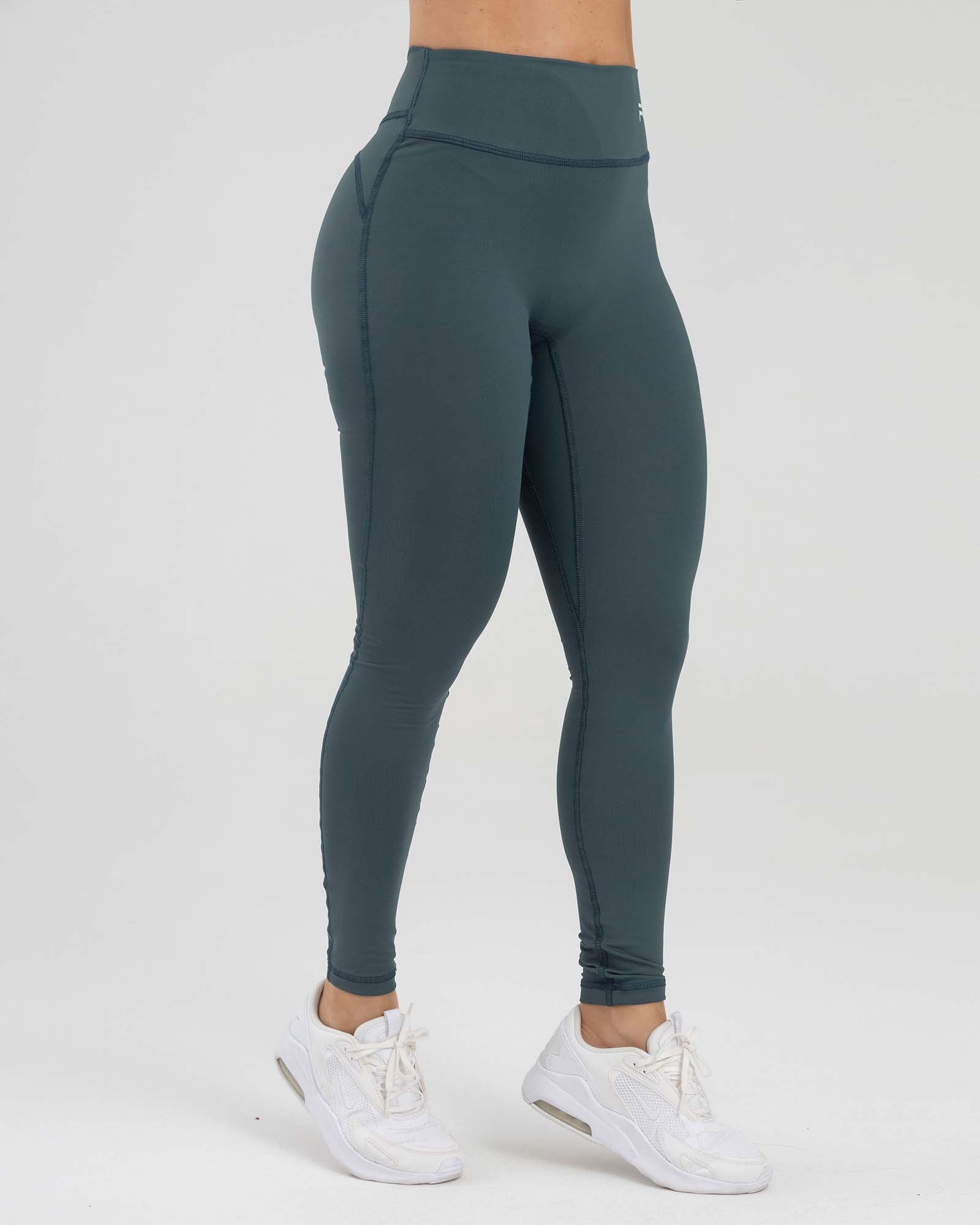 LEGGINGS SHAPES VERDE OSCURO GOOD SPORT FIBER