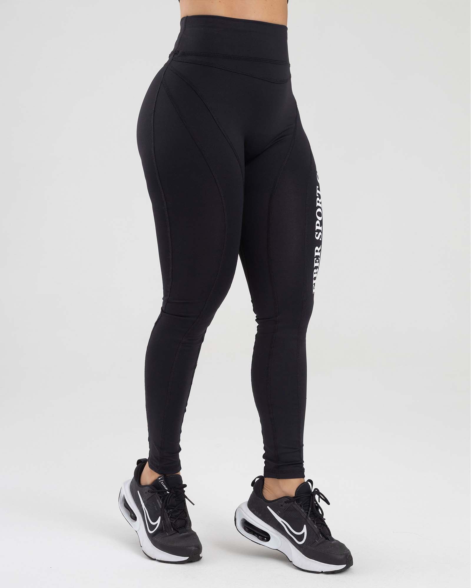 LEGGINGS SHAPES NET NEGRO GOOD SPORT FIBER