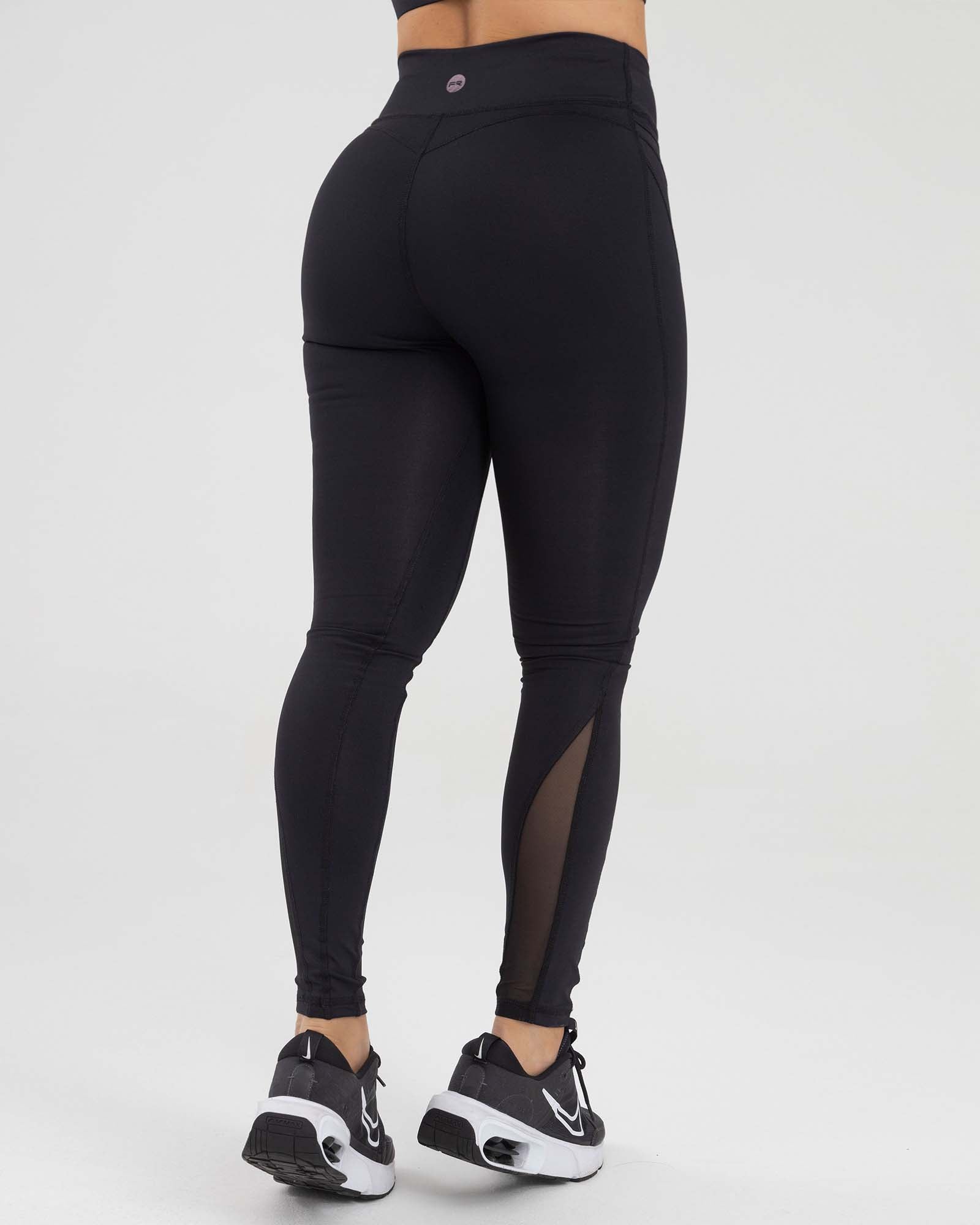 LEGGINGS SHAPES NET NEGRO GOOD SPORT FIBER