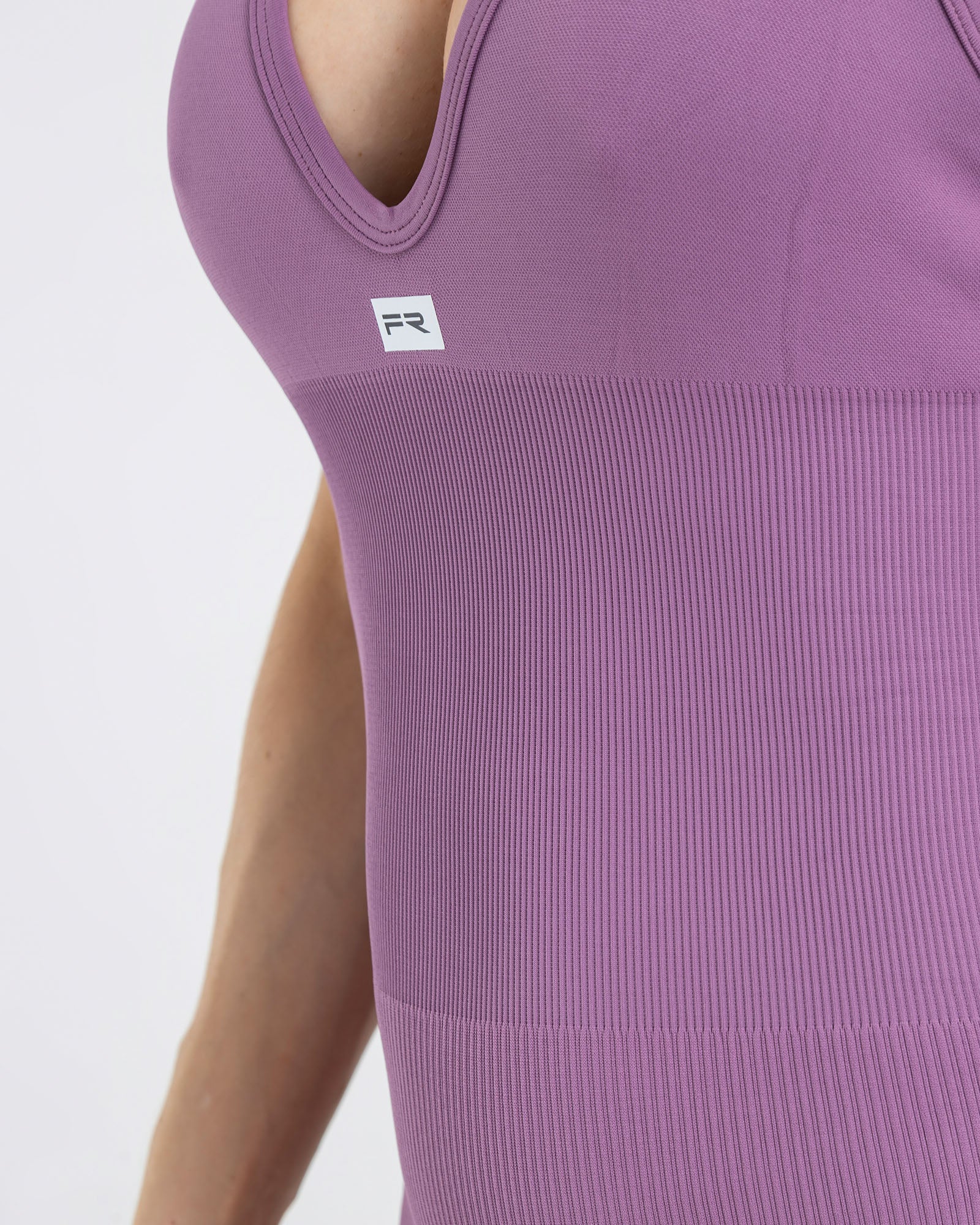 Enterizo halter largo seamless ruching mora pilates FIBER