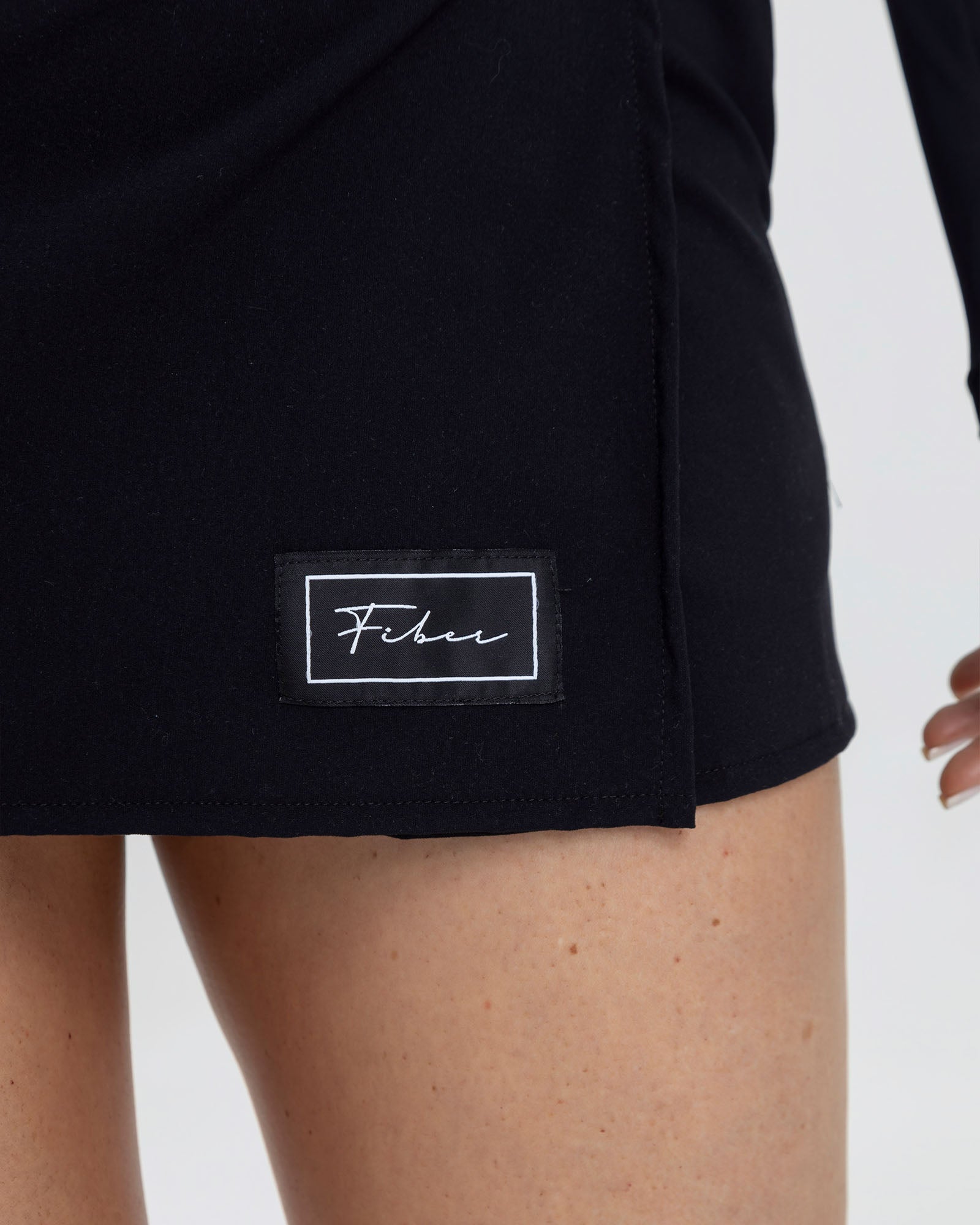 Falda short negro pilates FIBER