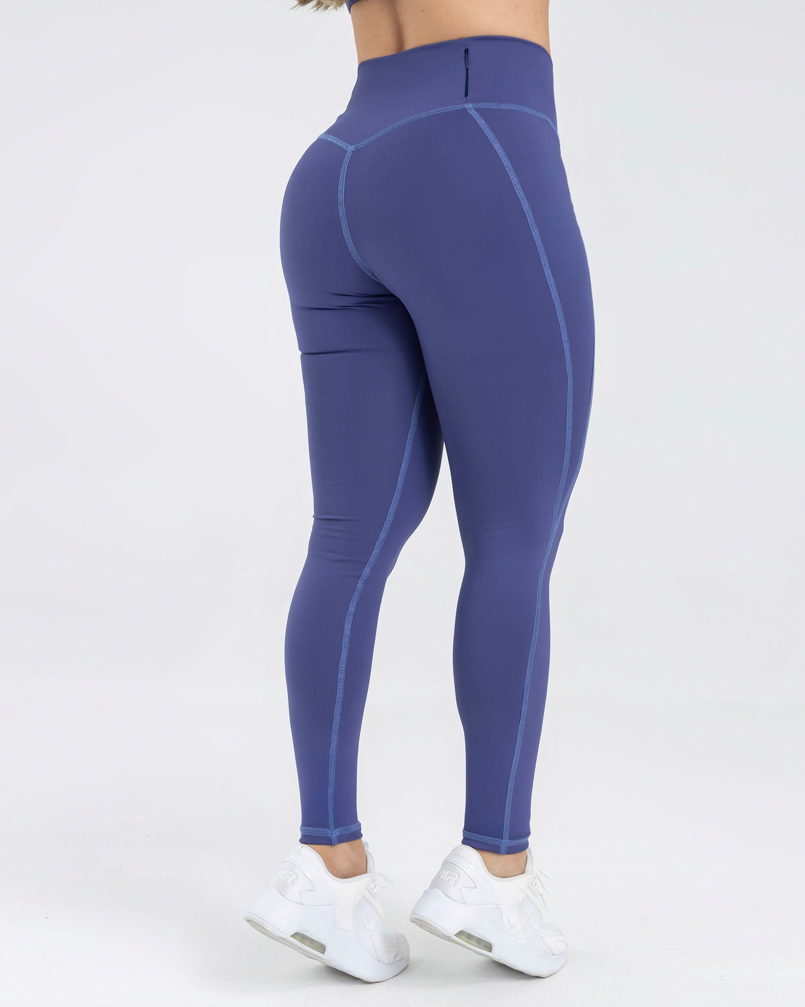 Leggings azul skipper pilates FIBER