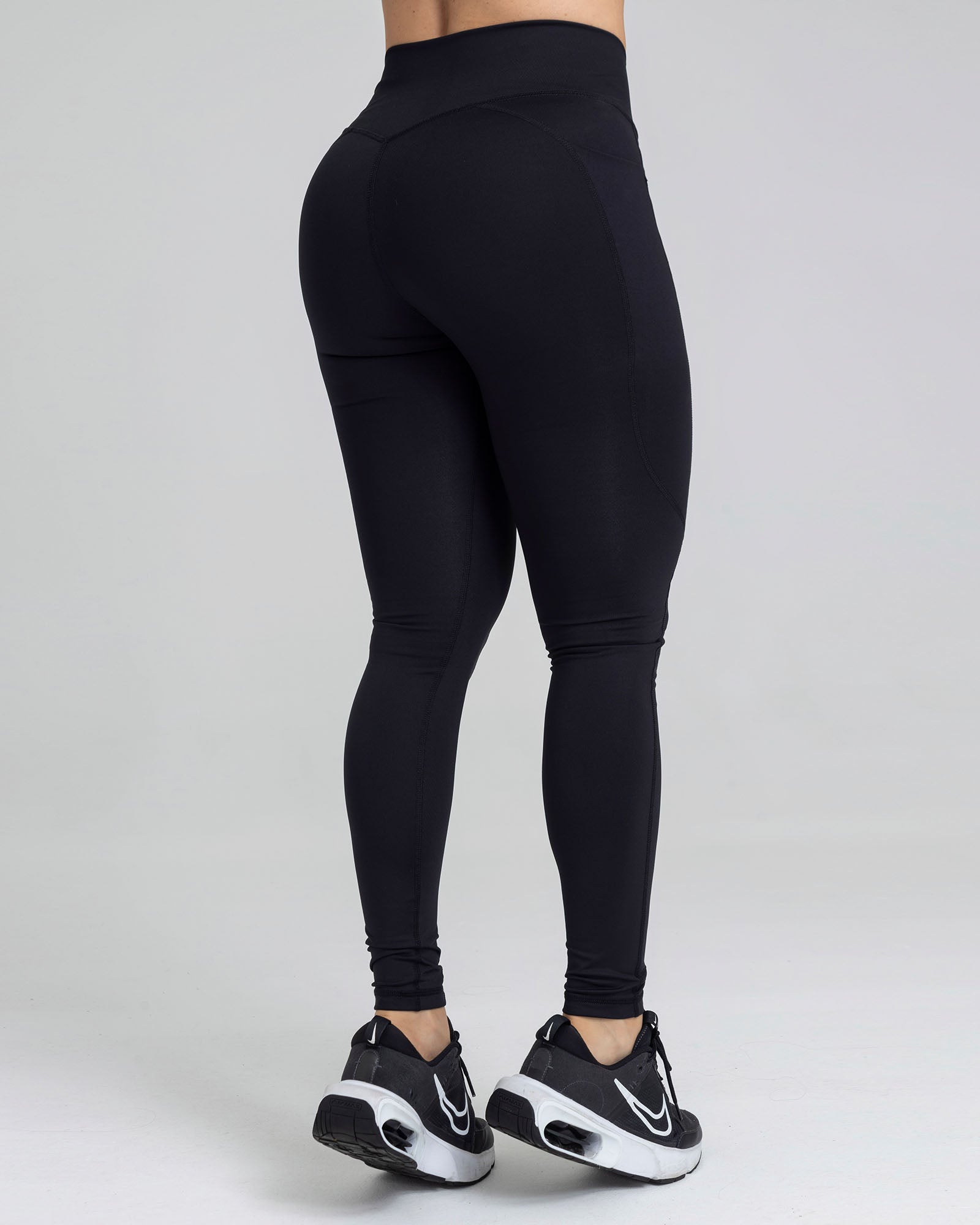 Leggings negro shapes pilates FIBER