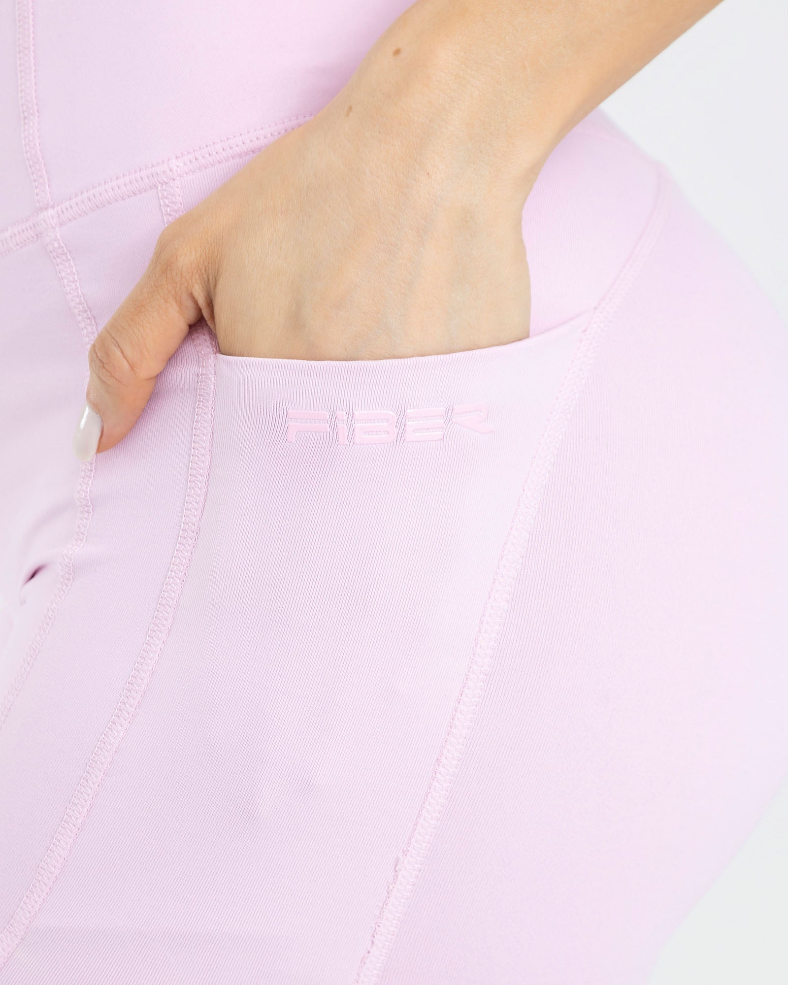 Leggings rosa blossom shapes pilates FIBER