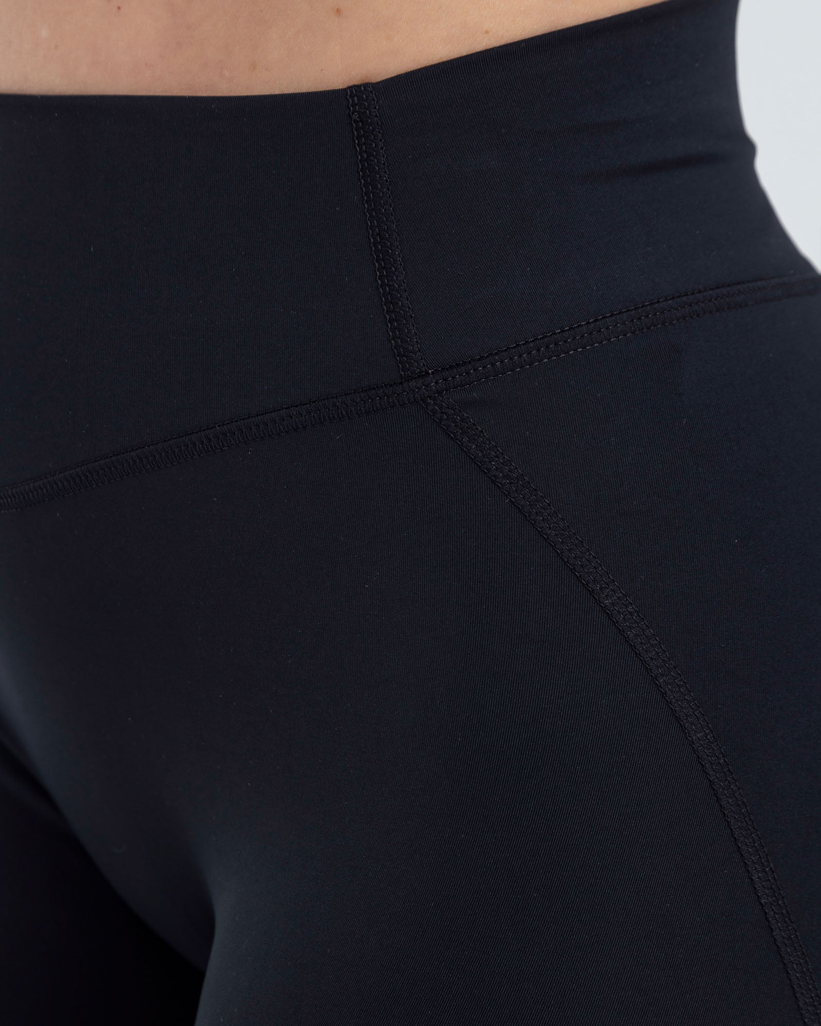Leggings bell bottoms pilates negro FIBER