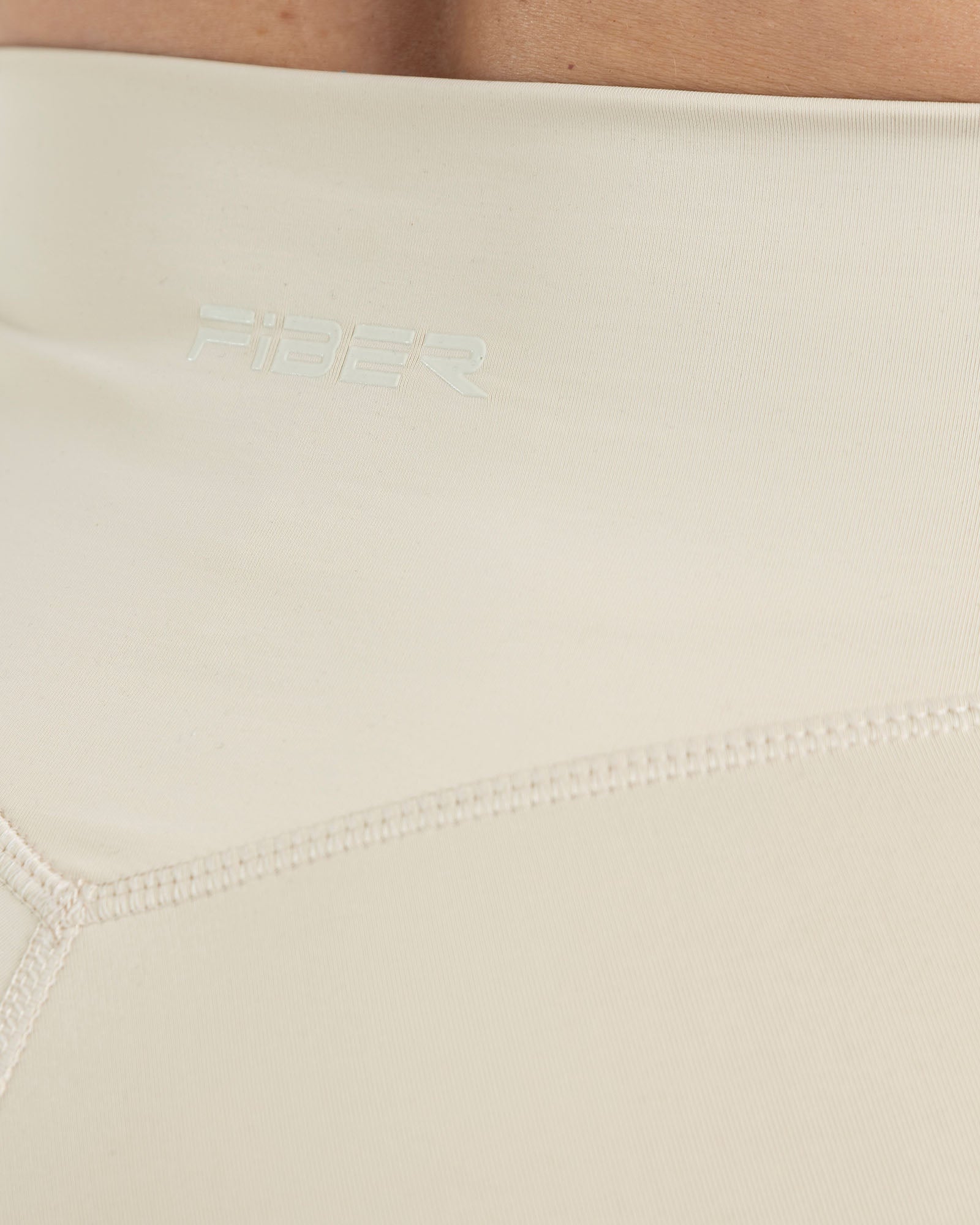 Leggings bell bottoms pilates beige FIBER