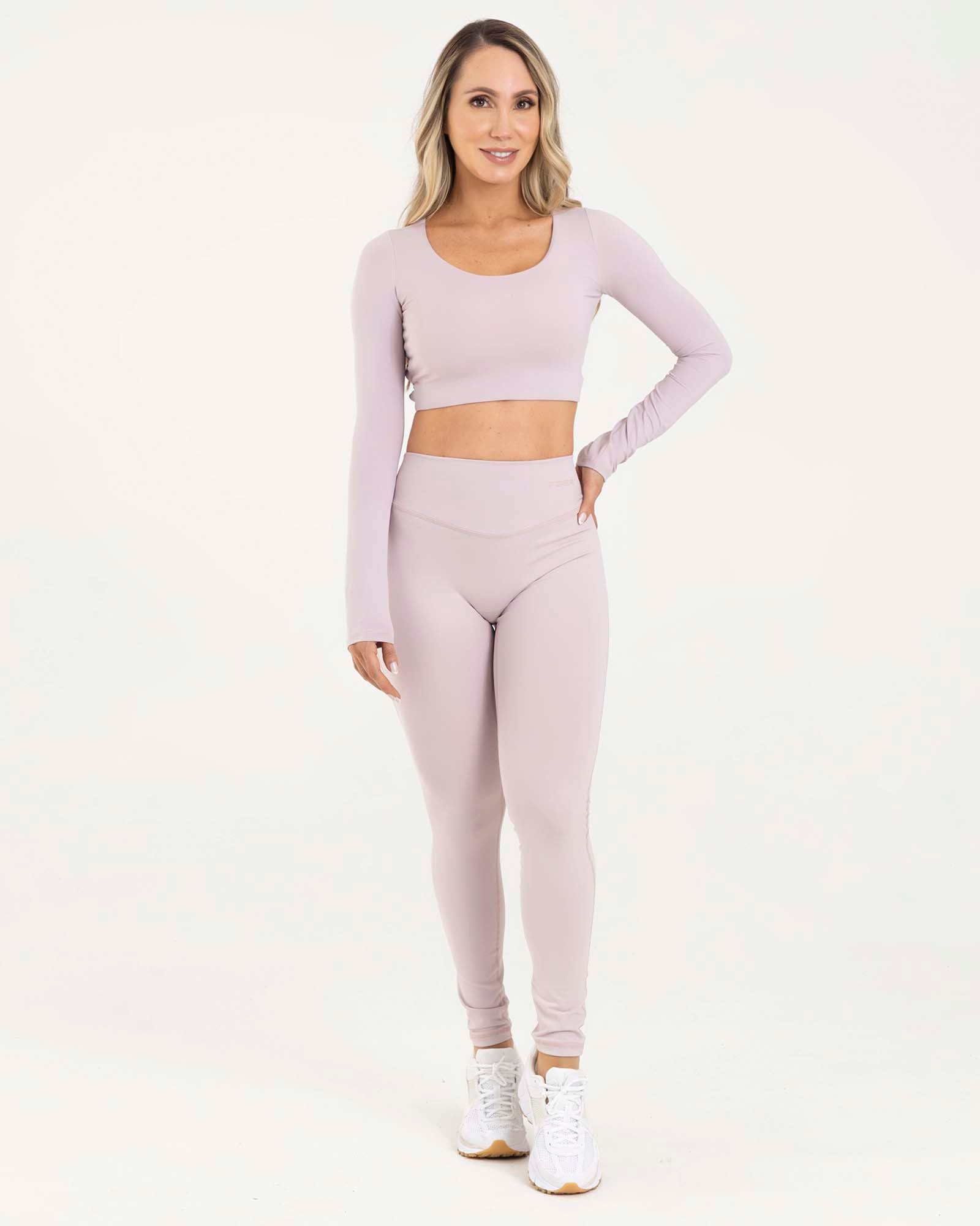 Leggings violeta pilates FIBRA