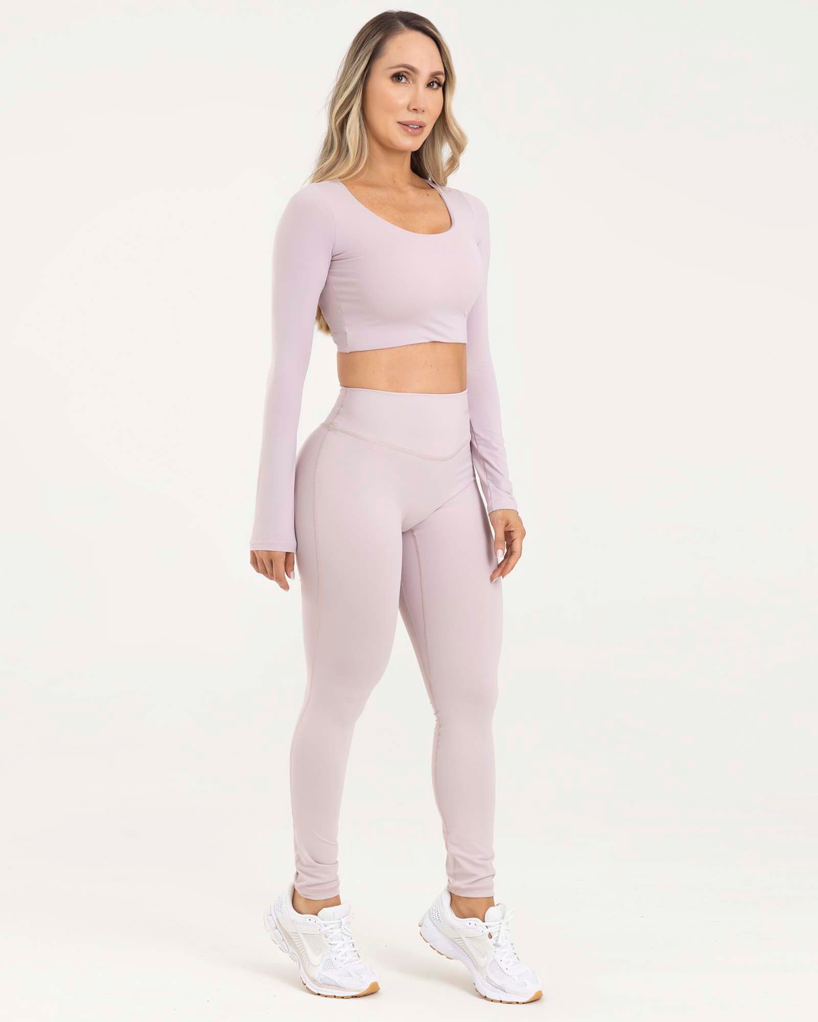 Leggings violeta pilates FIBRA