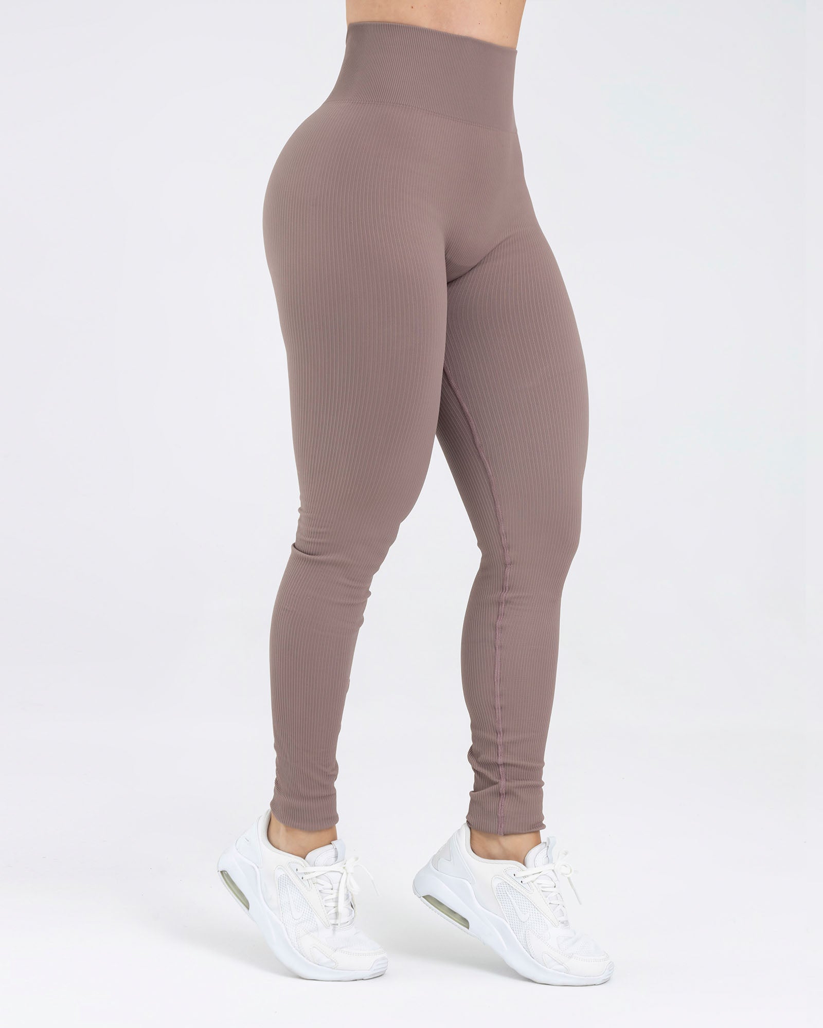 Leggings seamless cafe latte pilates FIBER