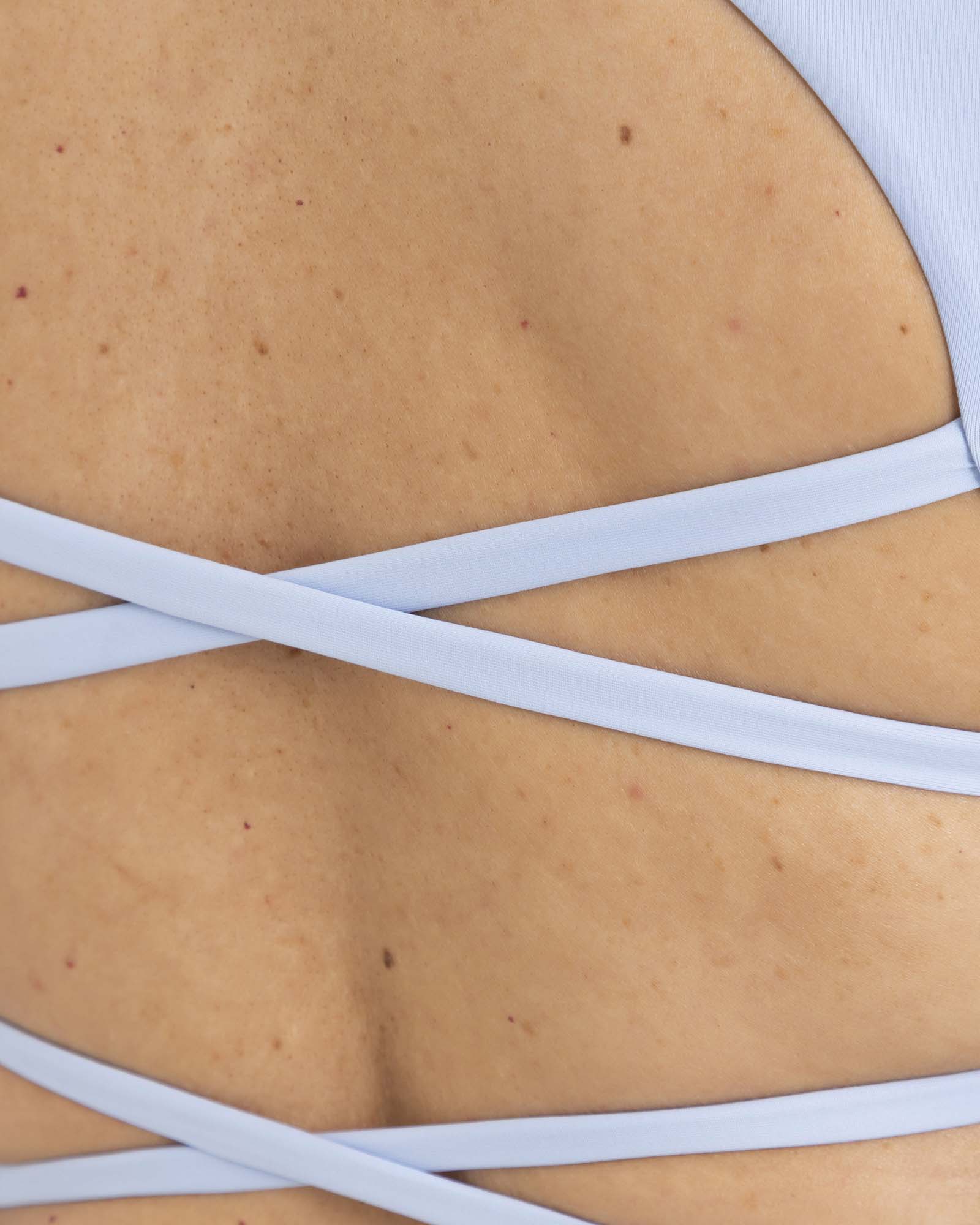 Top manga larga azul bebe pilates FIBRA