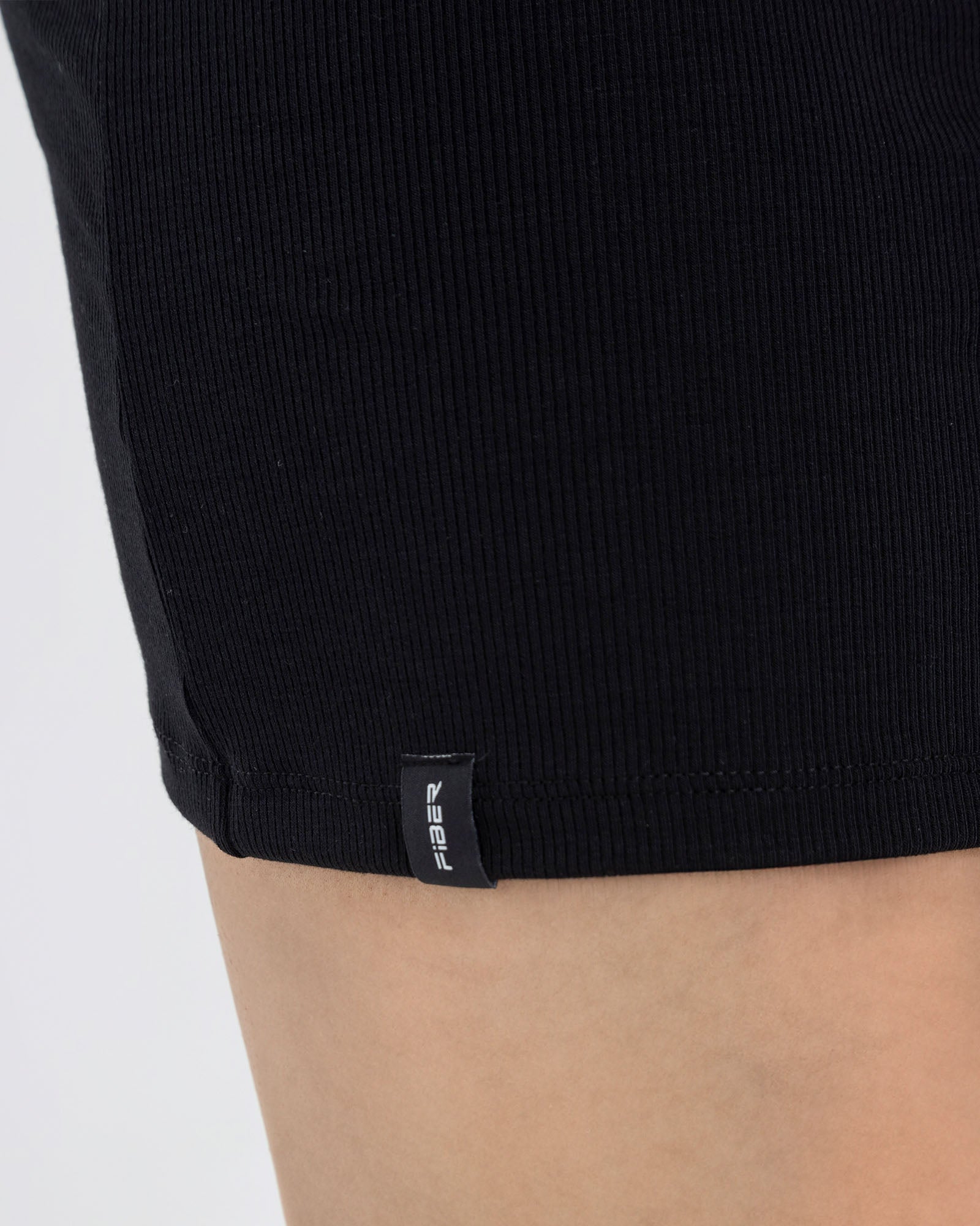 Vestido casualwear negro pilates FIBER