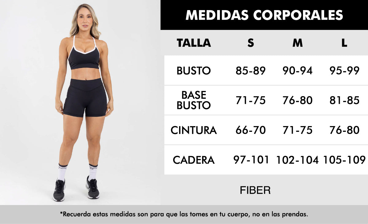 Short curves rosa baby core passion FIBER